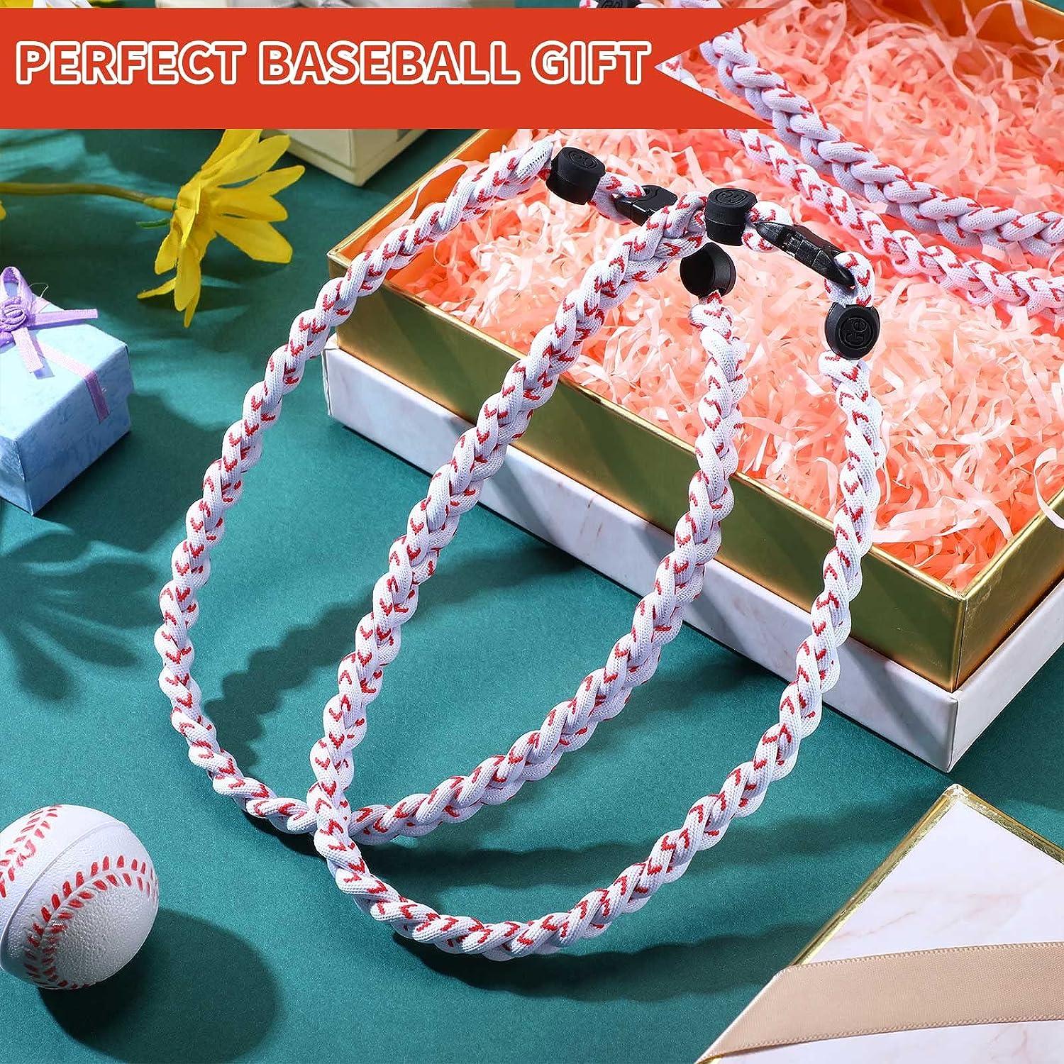 Baseball Necklace - Sports Braided Rope