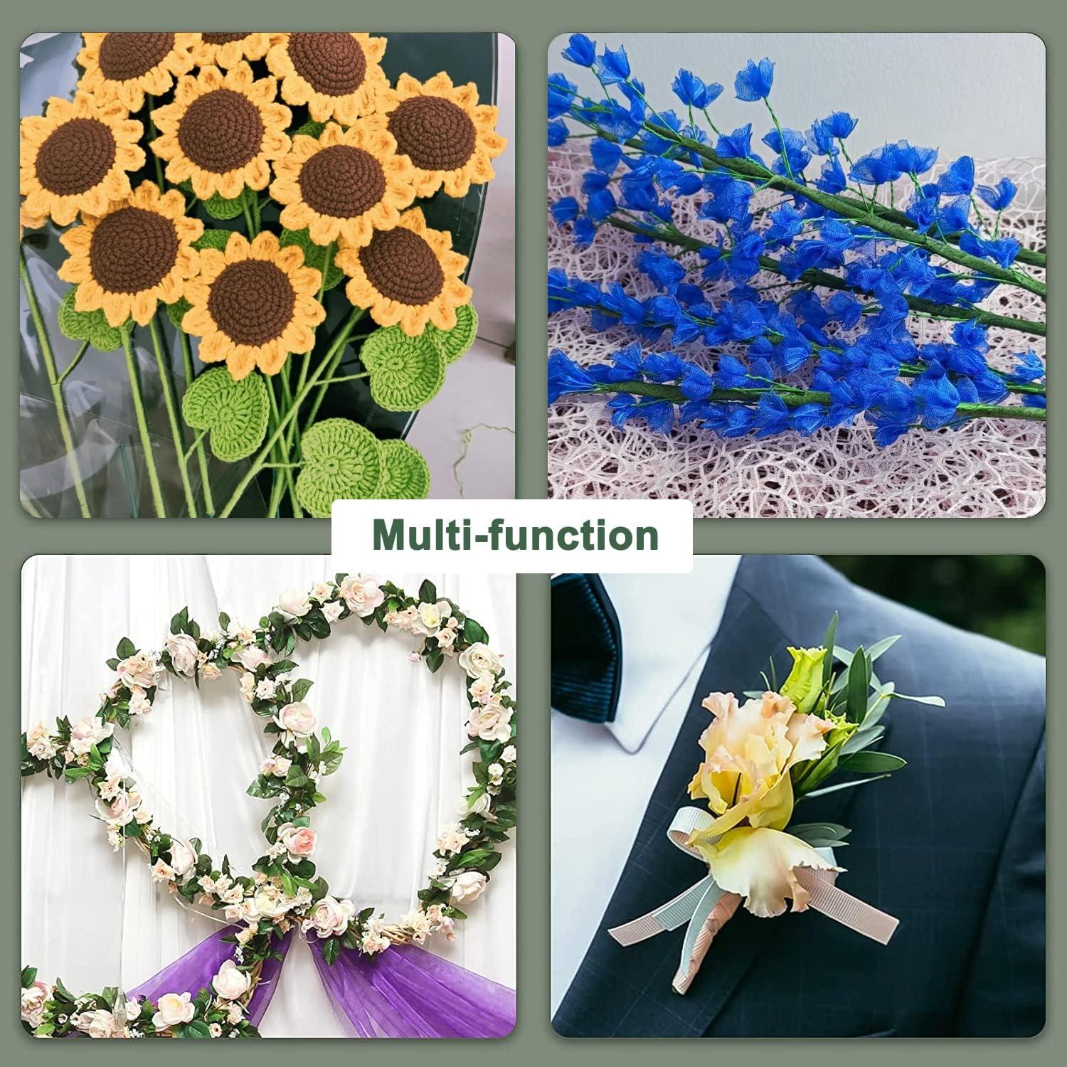 SONGZIMING Floral Arrangement Kit with Green Floral Tape 22 Gauge