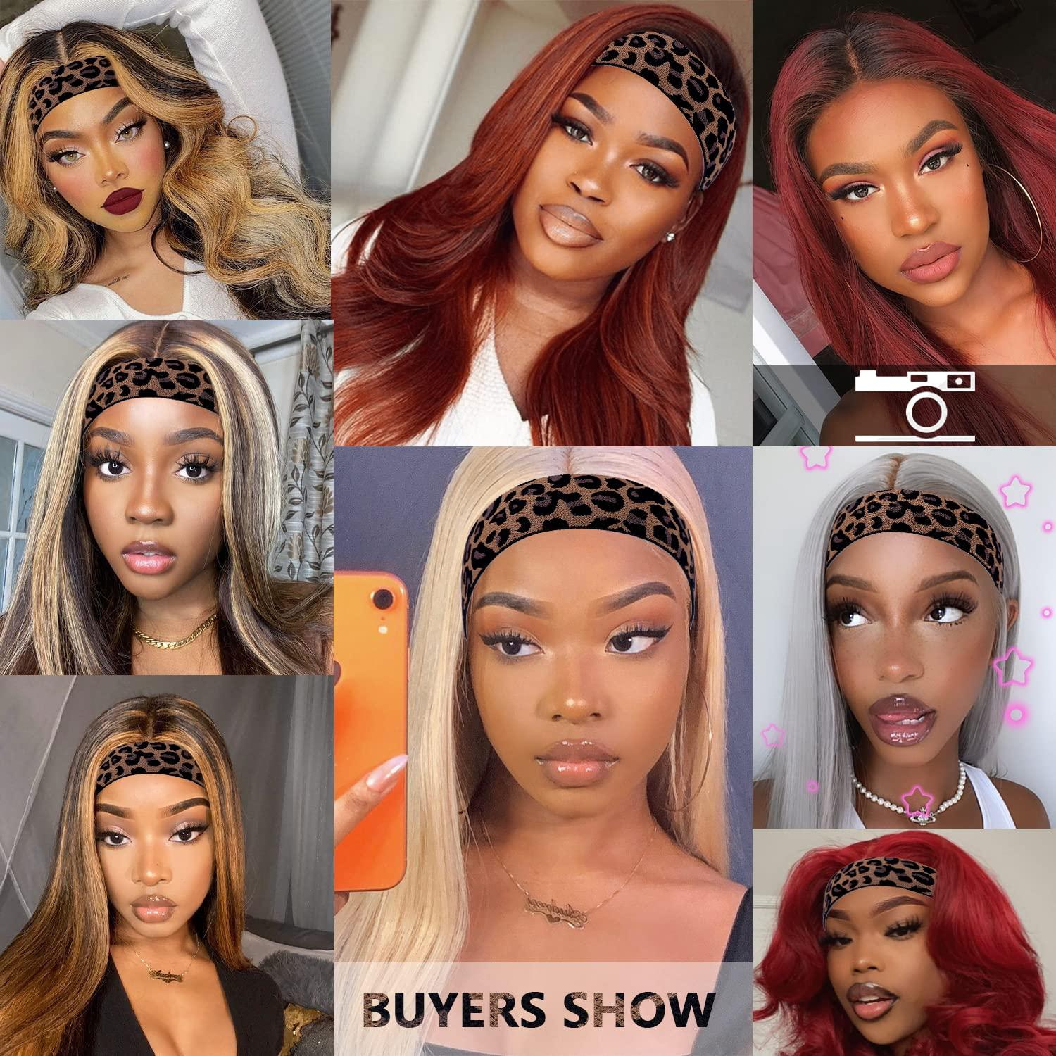 Lace Bands Lay Edges Wigs, Elastic Band Hair Wigs