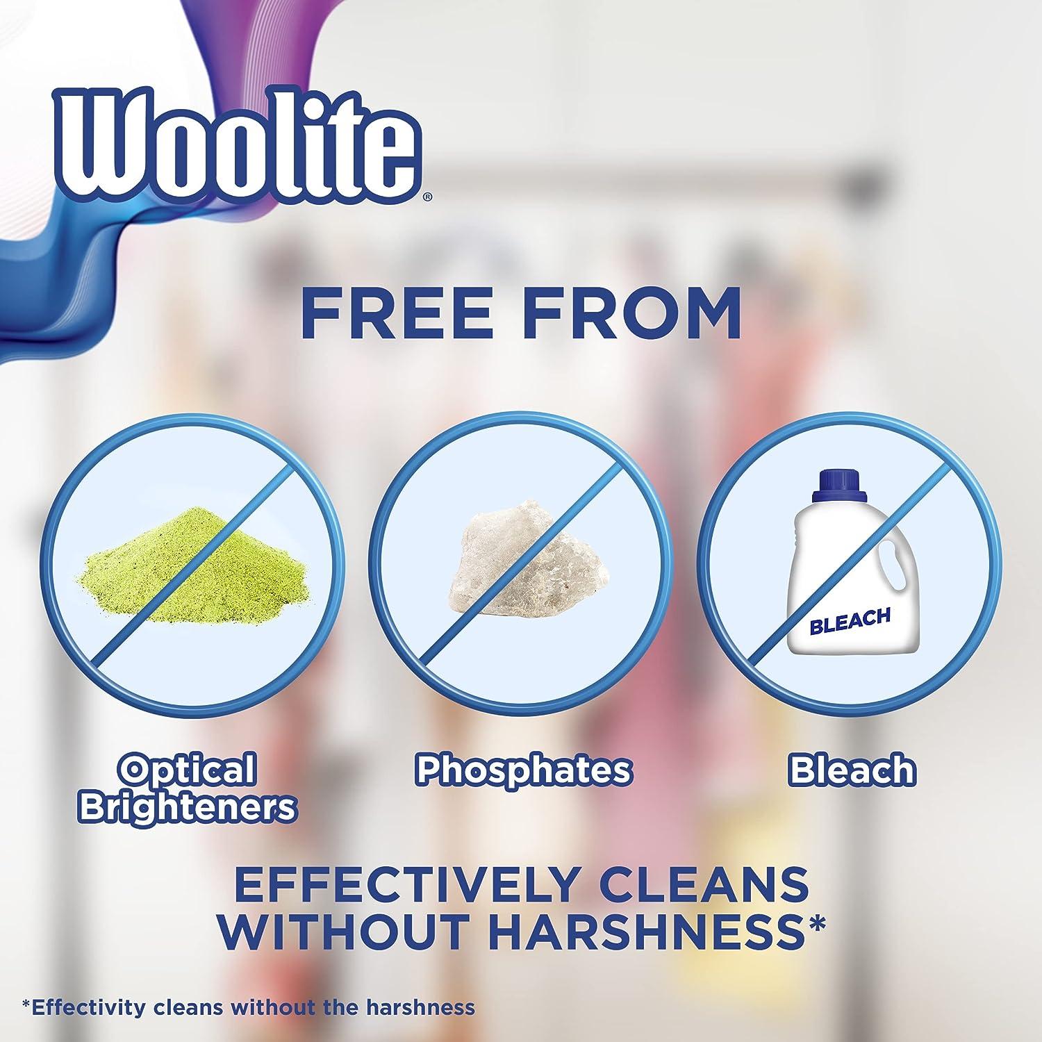 Woolite Darks Defense Liquid Laundry Detergent, 66 Loads, 100 Fl Oz, HE &  Regular Washers, Packaging May Vary Moonlight Breeze 100 Fl Oz (Pack of 1)
