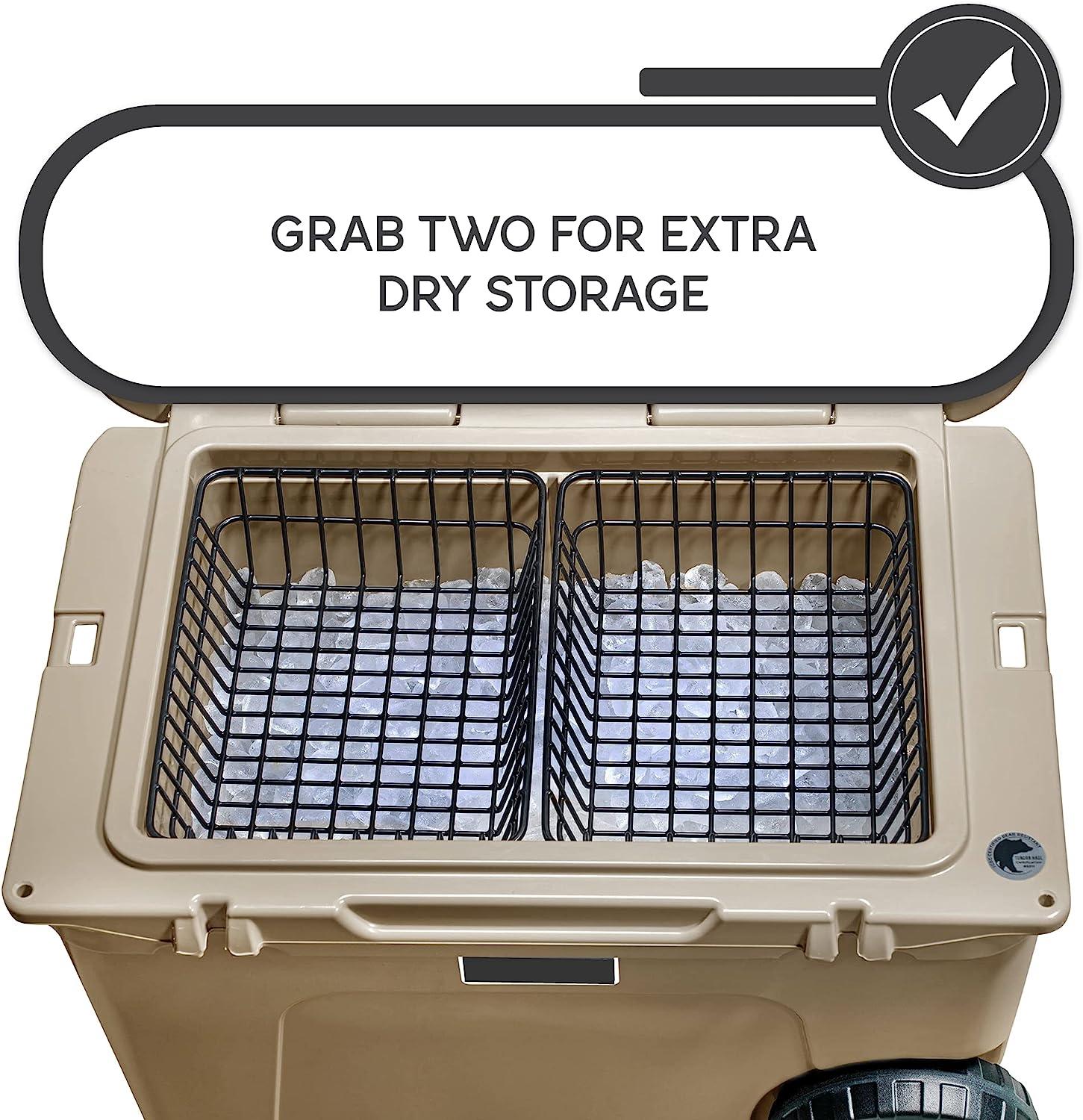  2-Pack Cooler Basket for YETI Tundra Haul, Double