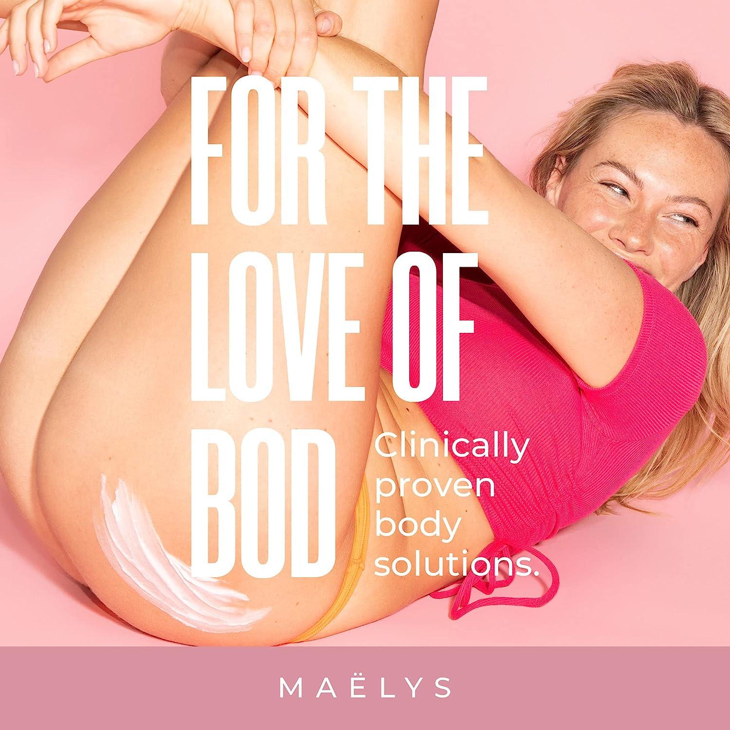 MALYS Cosmetics B-TIGHT Lift and Firm Booty Mask -Leave On Booty Mask  -Helps Reduce the Appearance of Cellulite for a Lifted and Firm-looking  Booty - Hyaluronic Acid, Guarana Extract, Pink Pepperslim