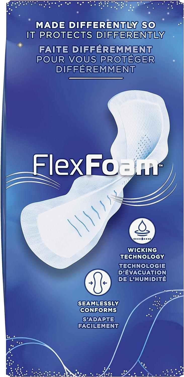Always Infinity Size 5 Extra Heavy Overnight Unscented FlexFoam