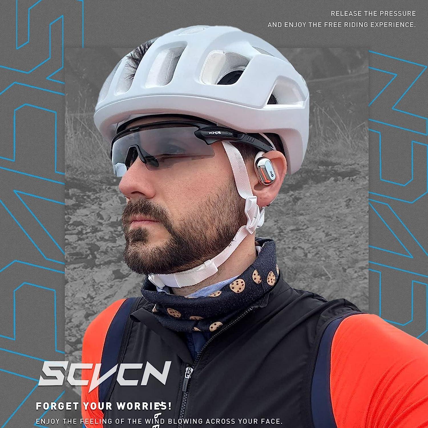SCVCN Photochromic Cycling Glasses Men Women Outdoor Sports