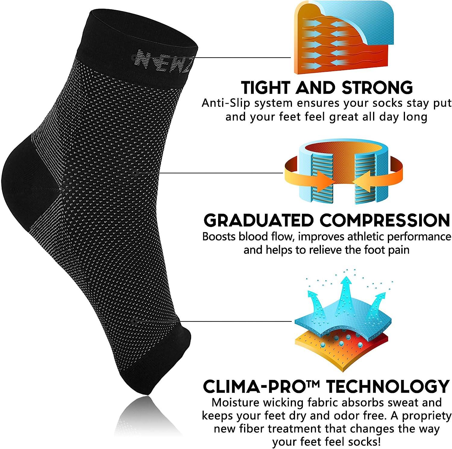  NEWZILL Compression Calf Sleeves (20-30mmHg) for Men
