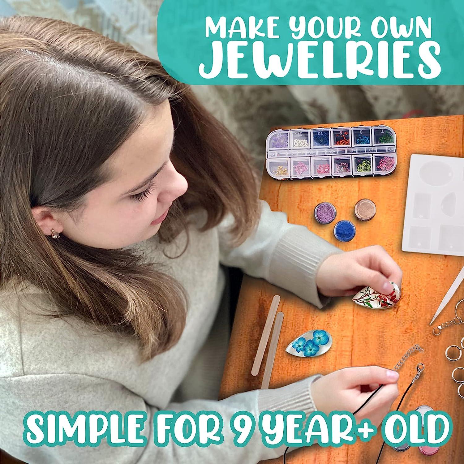 Epoxy Resin Jewelry Making Kit - DIY Kits For Beginners With