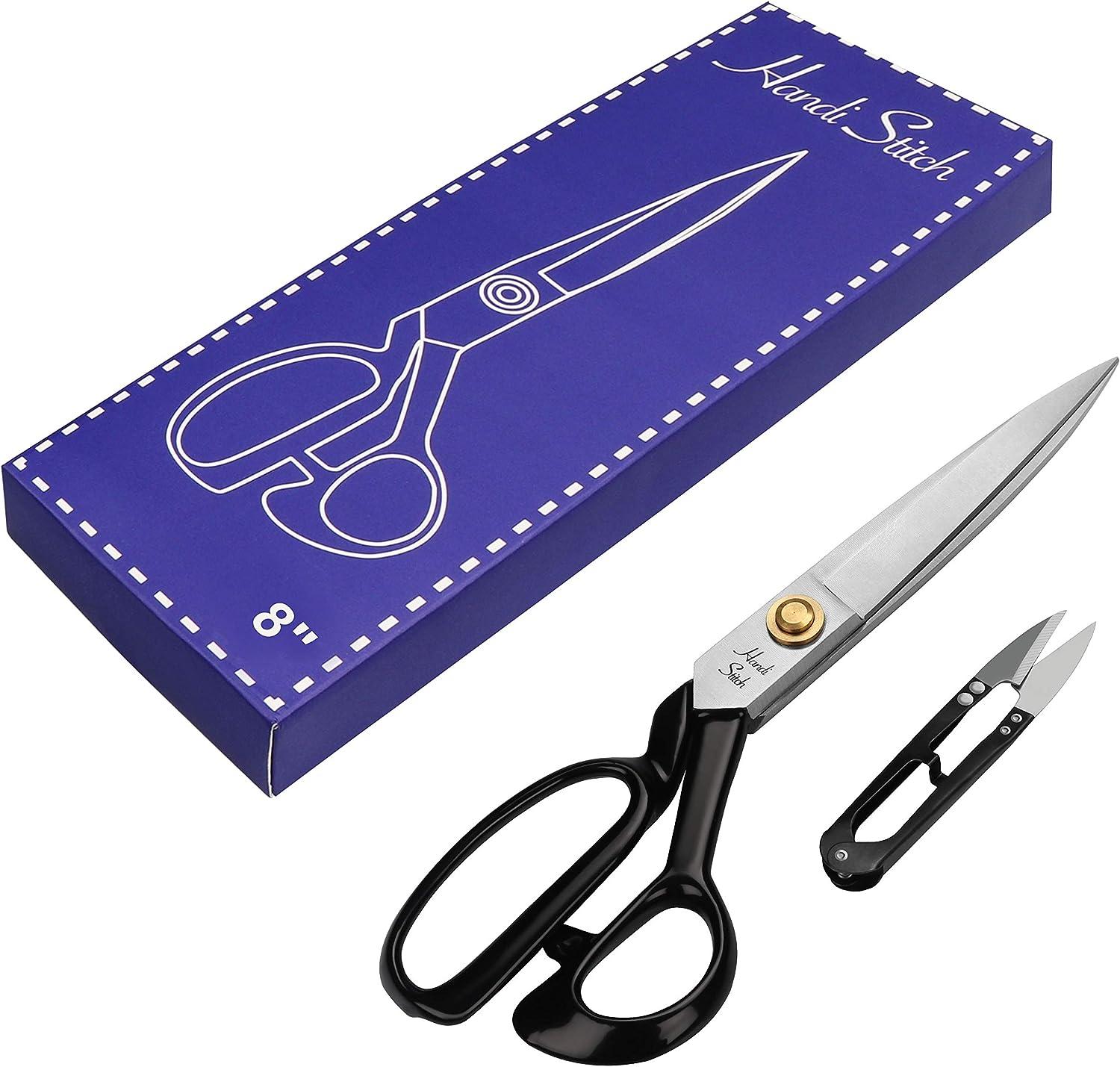 DDP 8 Tailor Scissor Dressmaking Fabric Scissors- Fabric Shears- fabric  cutting scissors Fabric, Clothes, Altering, Sewing & Tailoring Black Handle