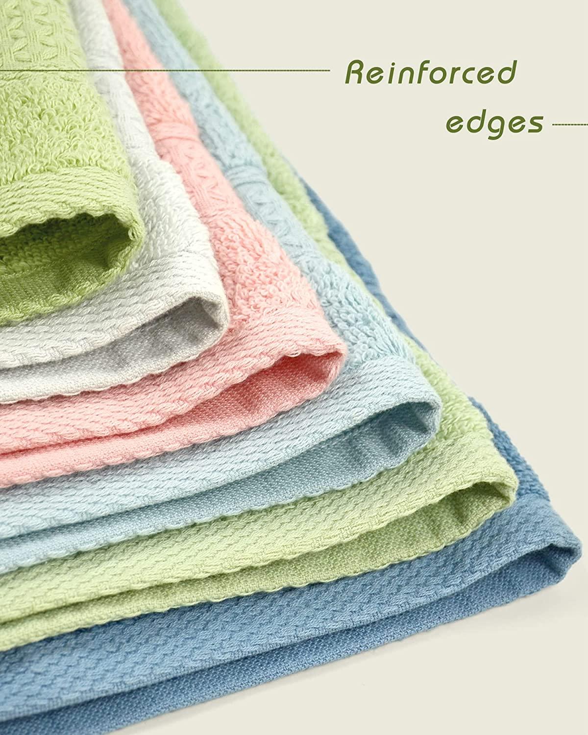  Cleanbear Cotton Hand Towel Set 6-Pack Ultra Soft Hand