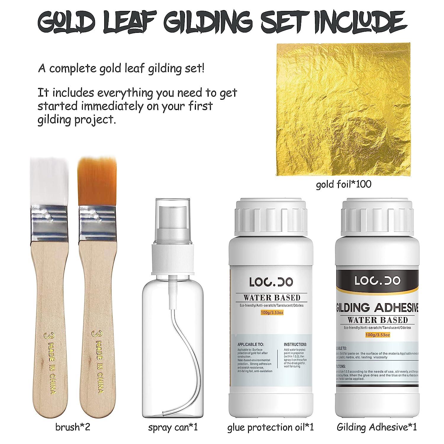 Acrylic Paint Based, 100g Gold Paint, Handcrafts Gold Leaf Paint