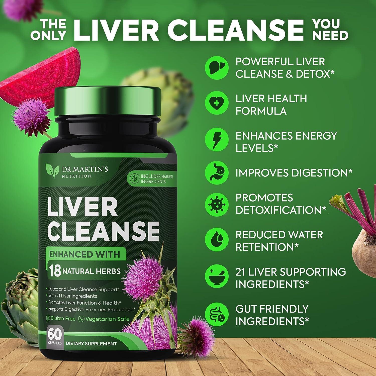 Liver cleanse for enhanced energy levels