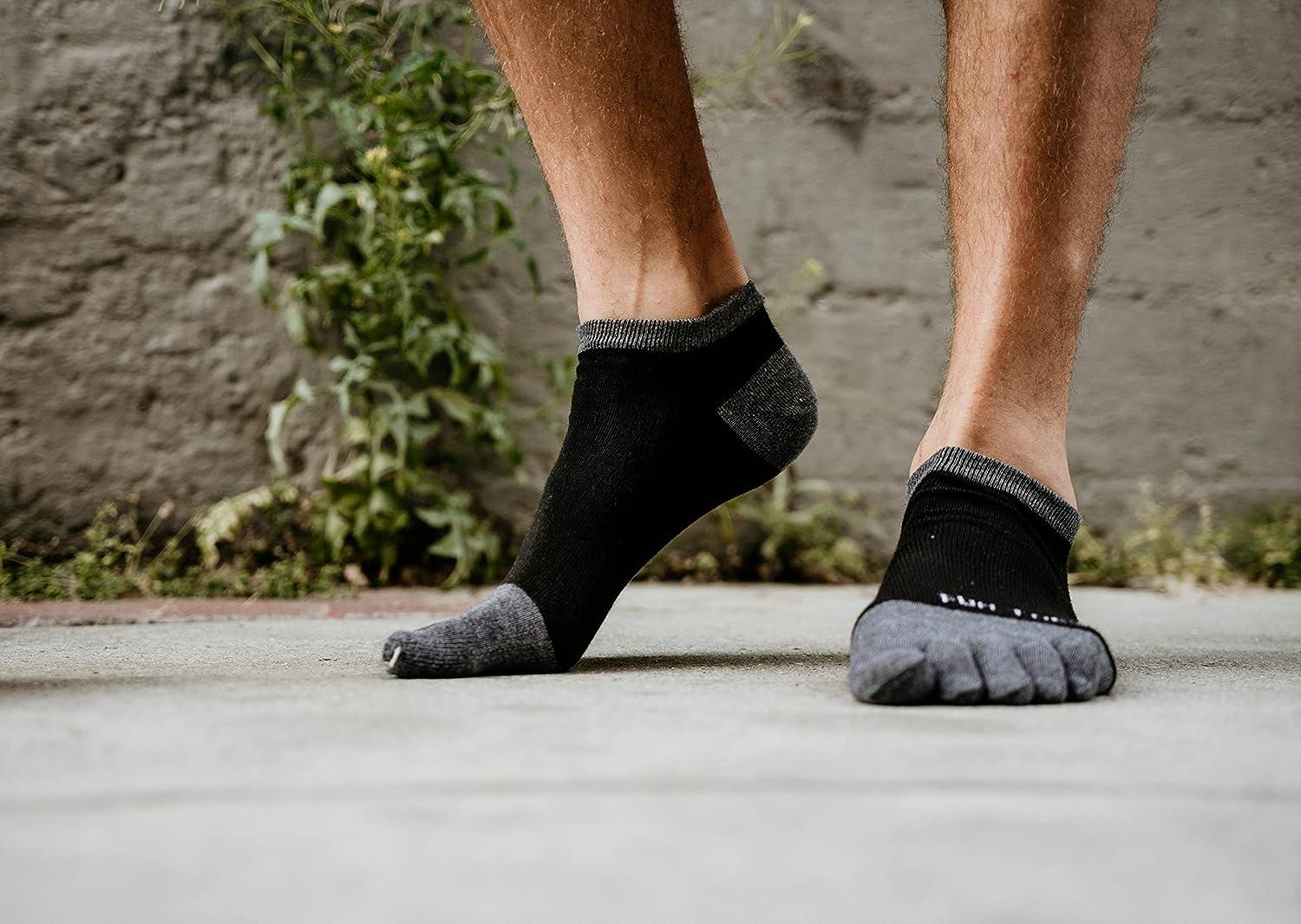 6 PAIRS BLACK FOOT SOCKS INVISIBLE WOMEN MEN UNISEX SOCKS FOOT