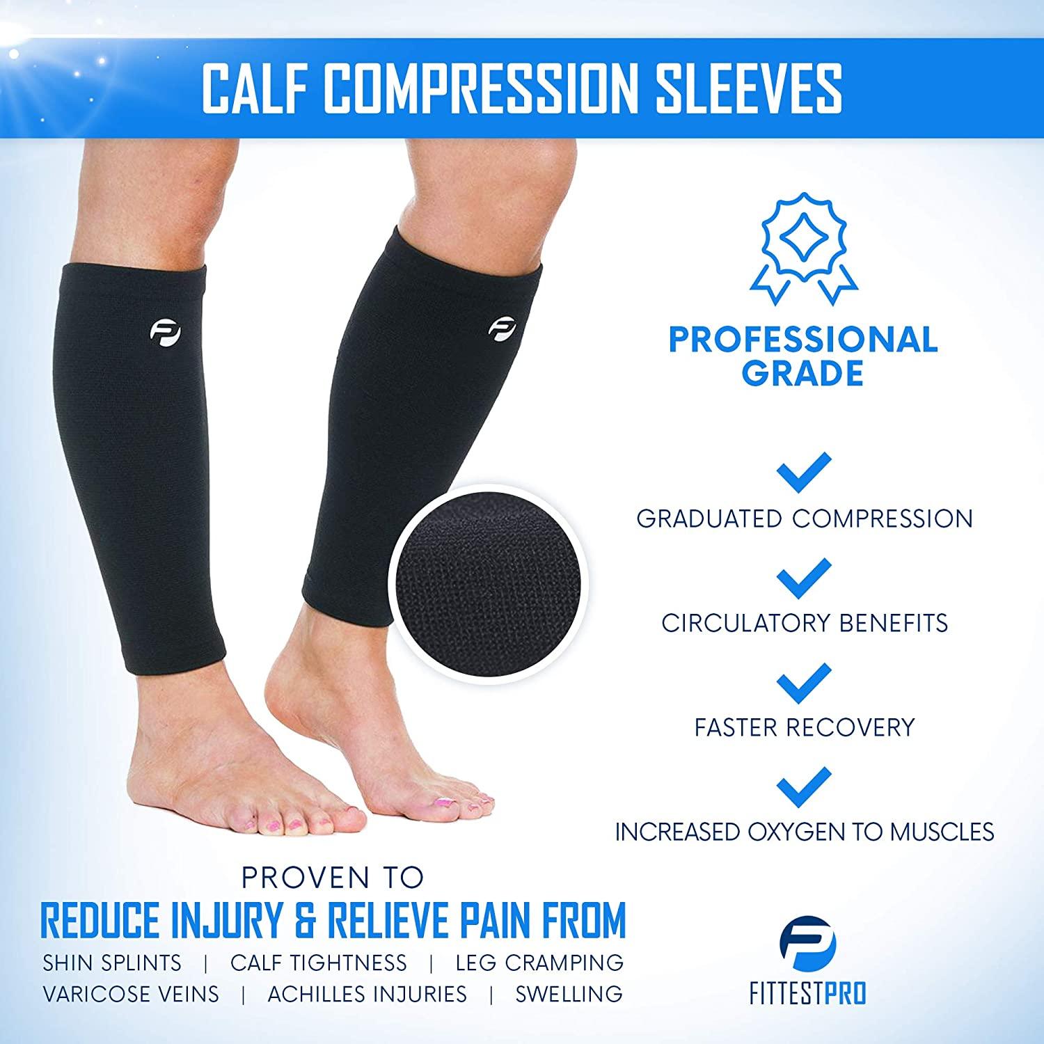 Adjustable Shin Splint Support, Lower Leg Compression Wrap Increases  Circulation, Calf Compression Brace Shin Splint Sleeve Support for Calf  Muscle Injury, Swelling, Strain : : Health & Personal Care
