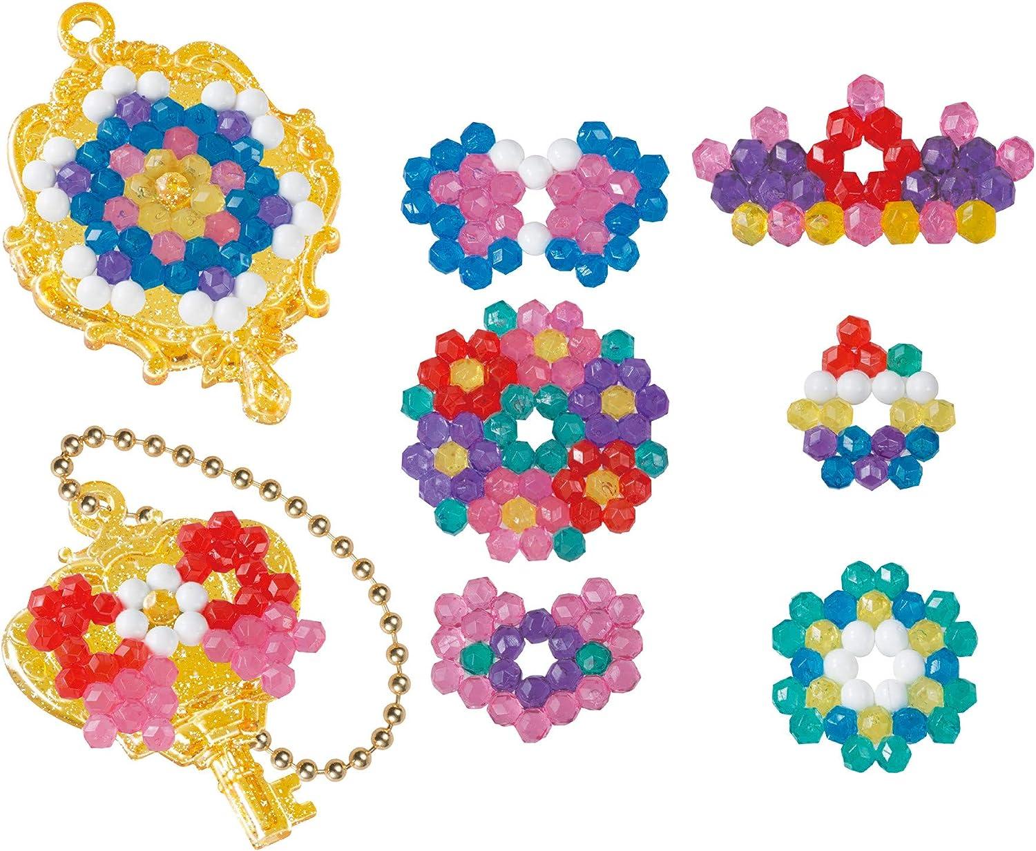 Aquabeads Arts & Crafts Charm Maker Theme Refill with Beads, Templates and  Keychains includes 1 playset
