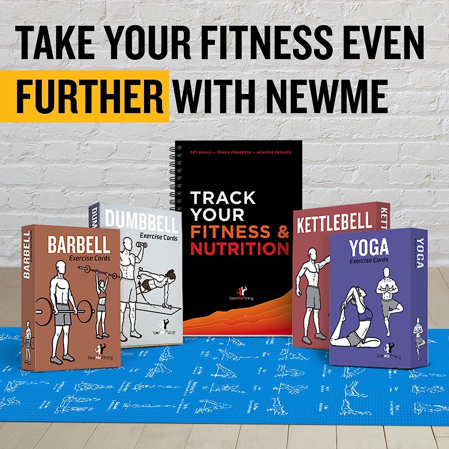 NewMe Fitness Workout Cards - Instructional Fitness Deck for Women