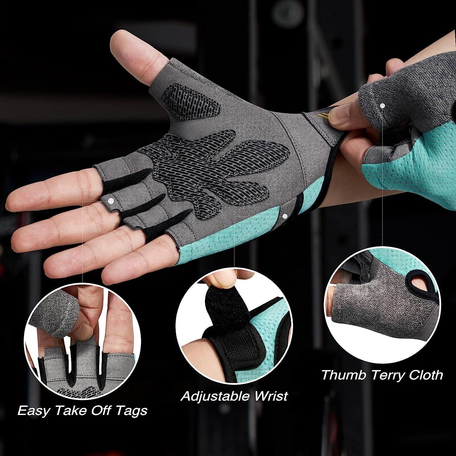 Glofit Workout Gloves for Women Men, Lightweight Weight Lifting