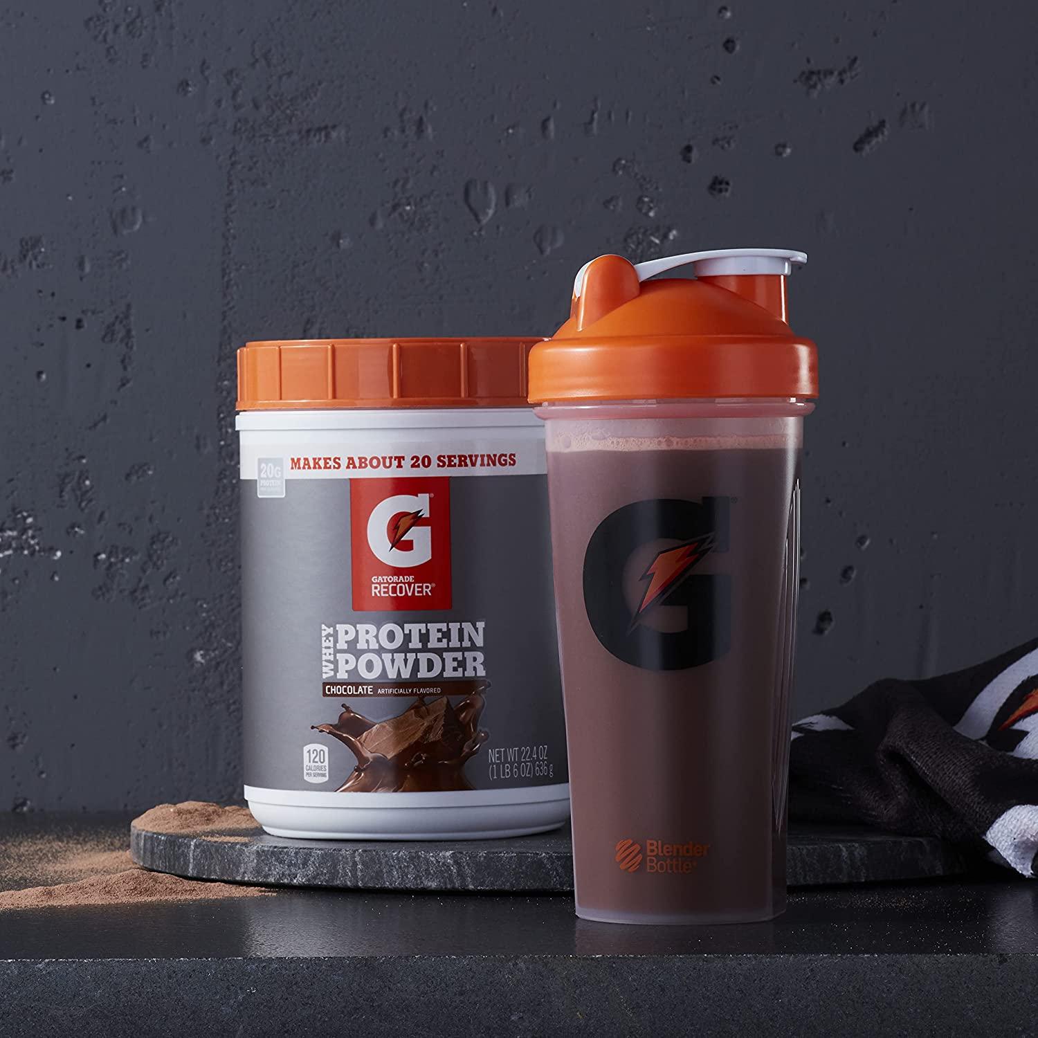 Gatorade BlenderBottle Shaker Bottle, BPA Free, Great for Pre Workout and Protein  Shakes