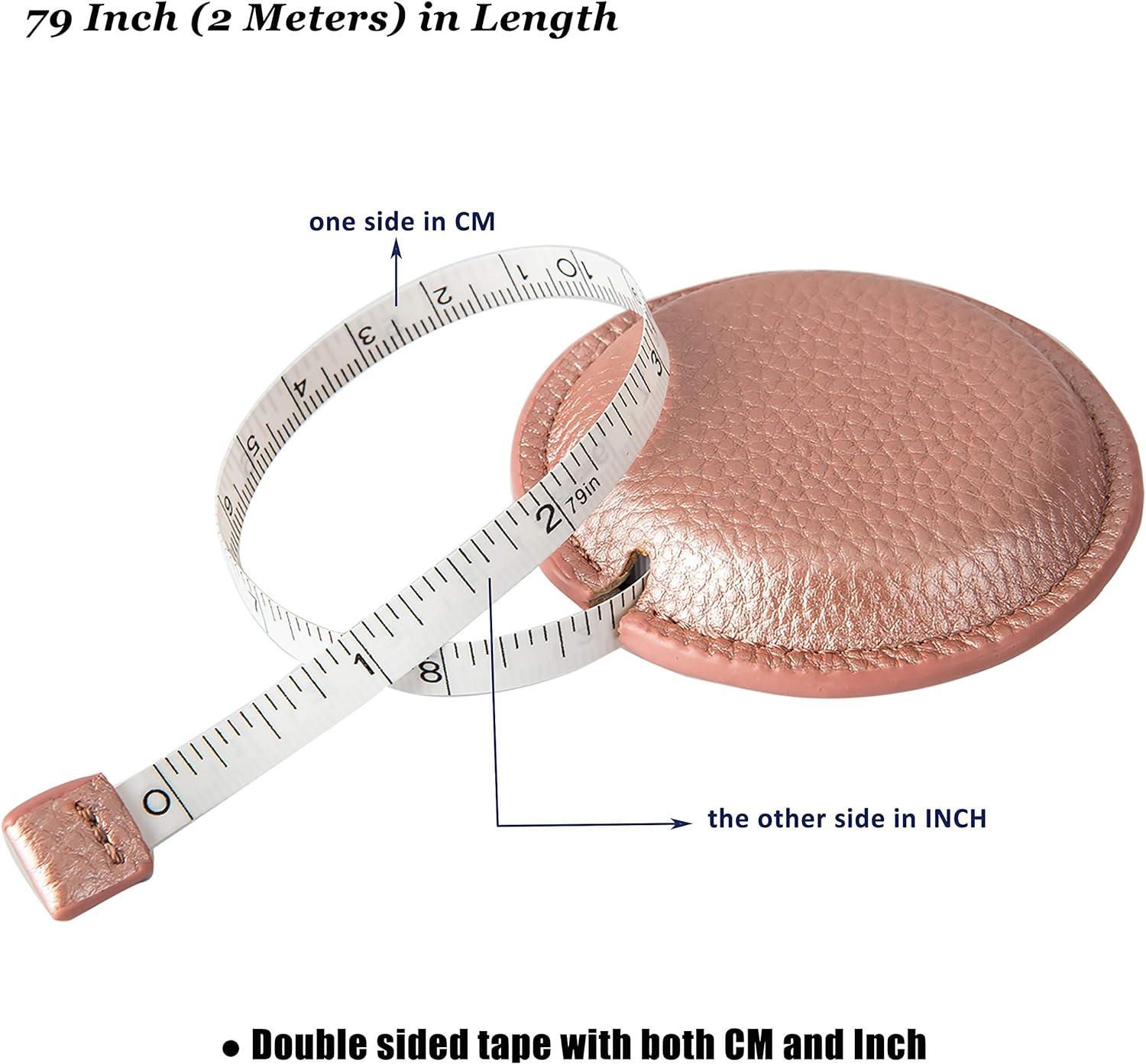 1pc Soft Tape Measure Retractable Measurement Body Fabric Sewing