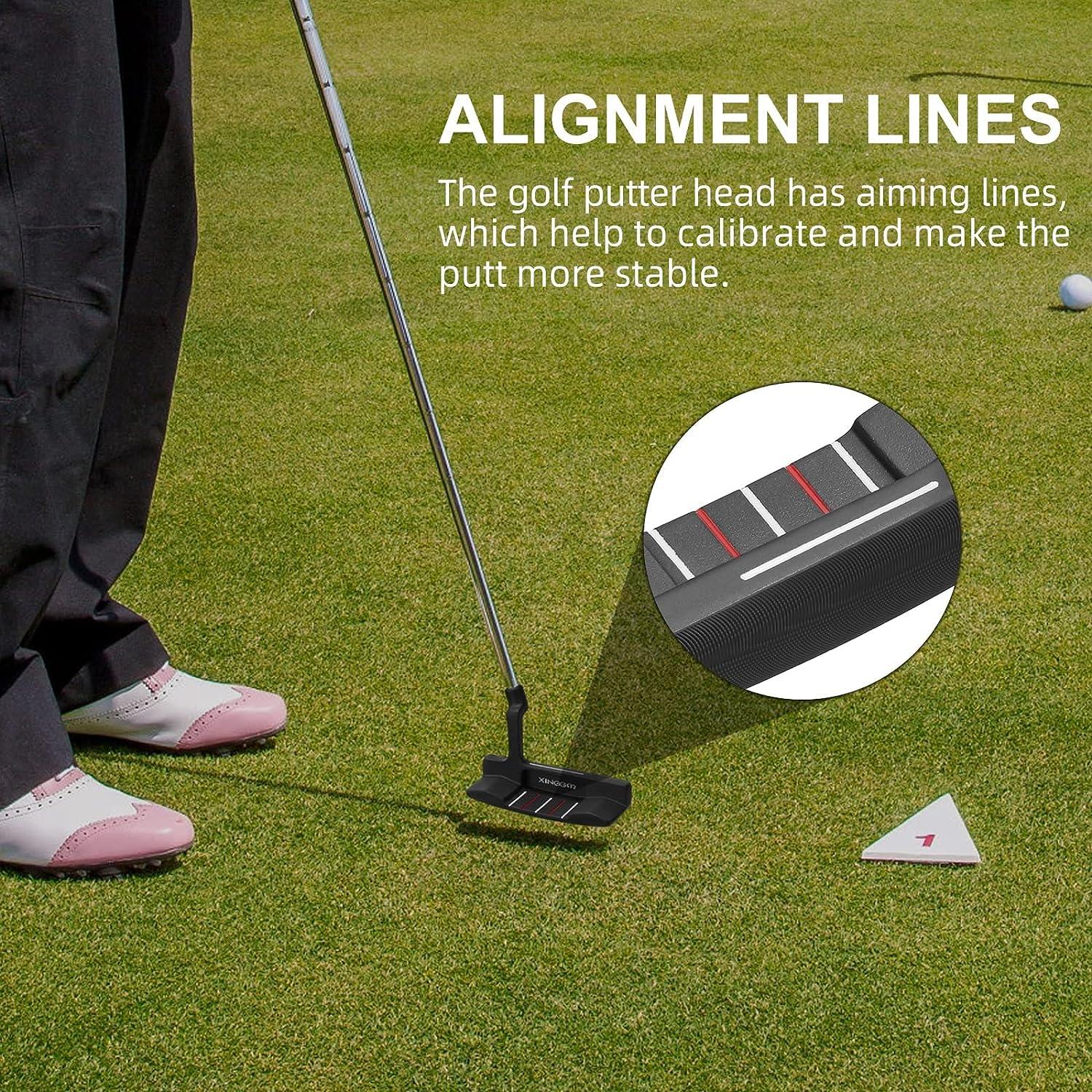 XINGGM CNC Golf Putter for Men Right Handed,Blade/Mallet Putters,Golf ...