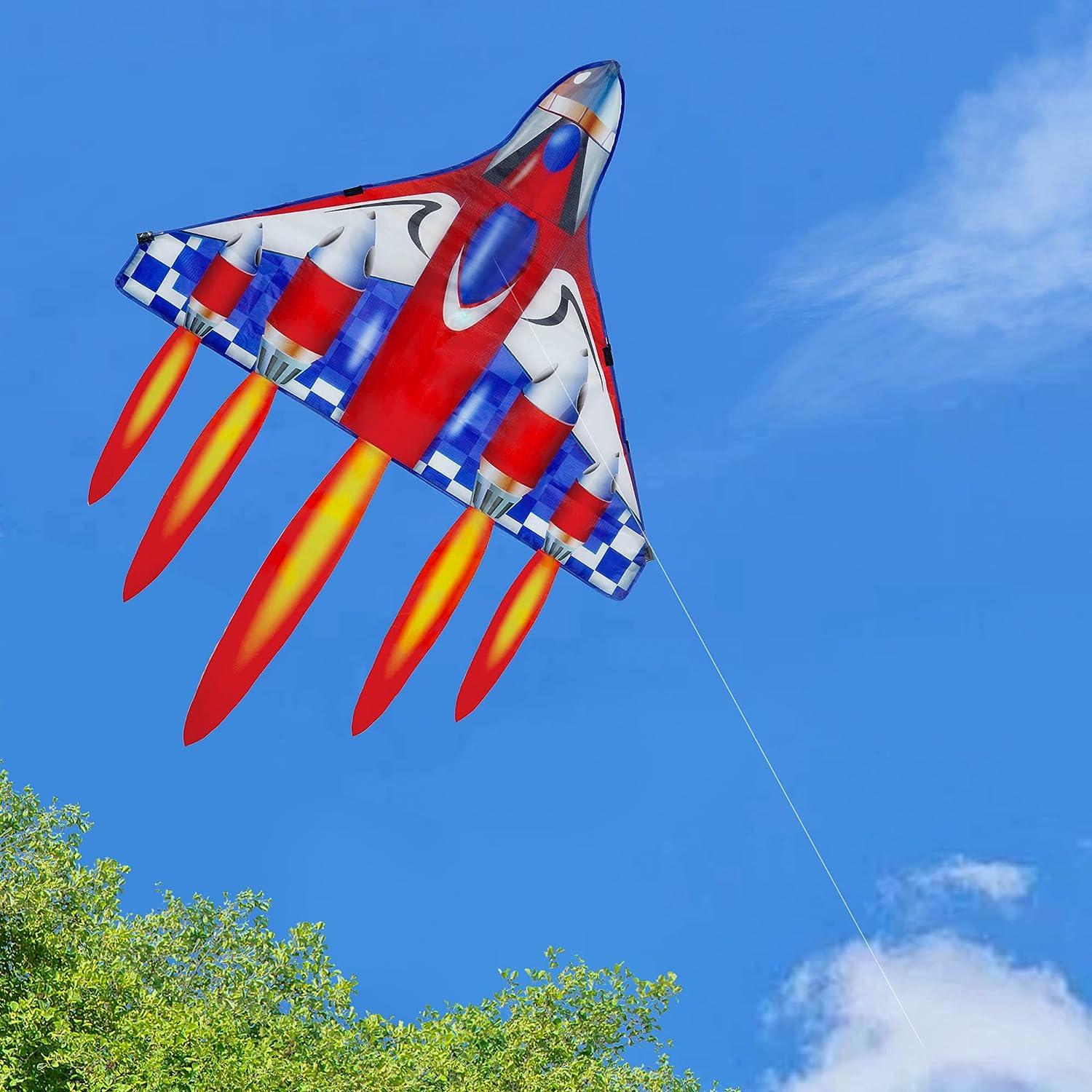 HENGDA KITE,Delta Plane Kite for Kids and Adults,Easy to Fly
