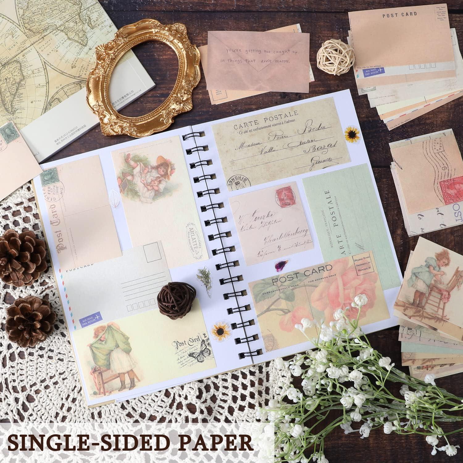 Vintage Junk Journal Stickers - Decorate Your Planner and Scrapbook