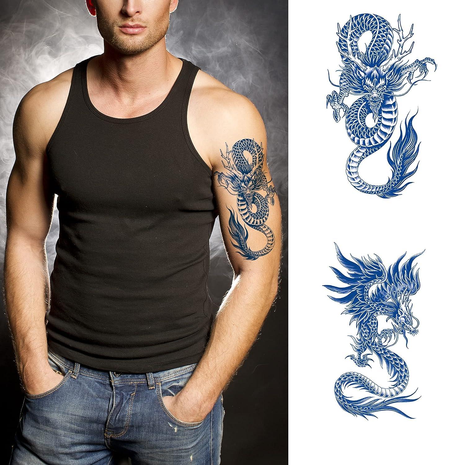 Tattoo uploaded by Tattoodo • Small dragon tattoo by Big Steve #BigSteve  #small #tiny #smalldragontattoo #smalltattoo #tinytattoo #microtattoo  #dragontattoos #dragontattoo #dragon #mythicalcreature #myth #legend #magic  #fable • Tattoodo