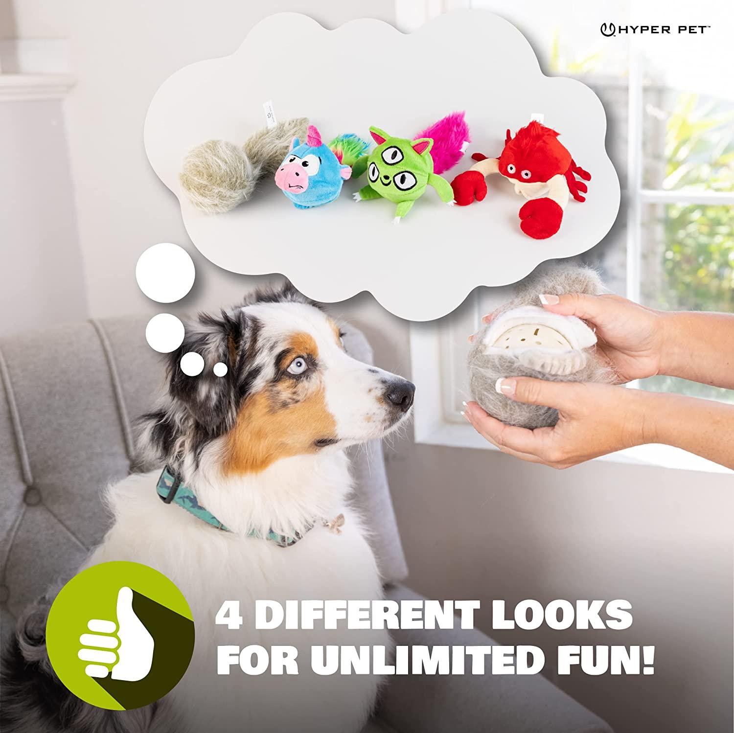 Cute Interactive Plush Dog Toys (Wiggles, Vibrates & Barks – Dog Toys for  Boredom & Stimulating Play)
