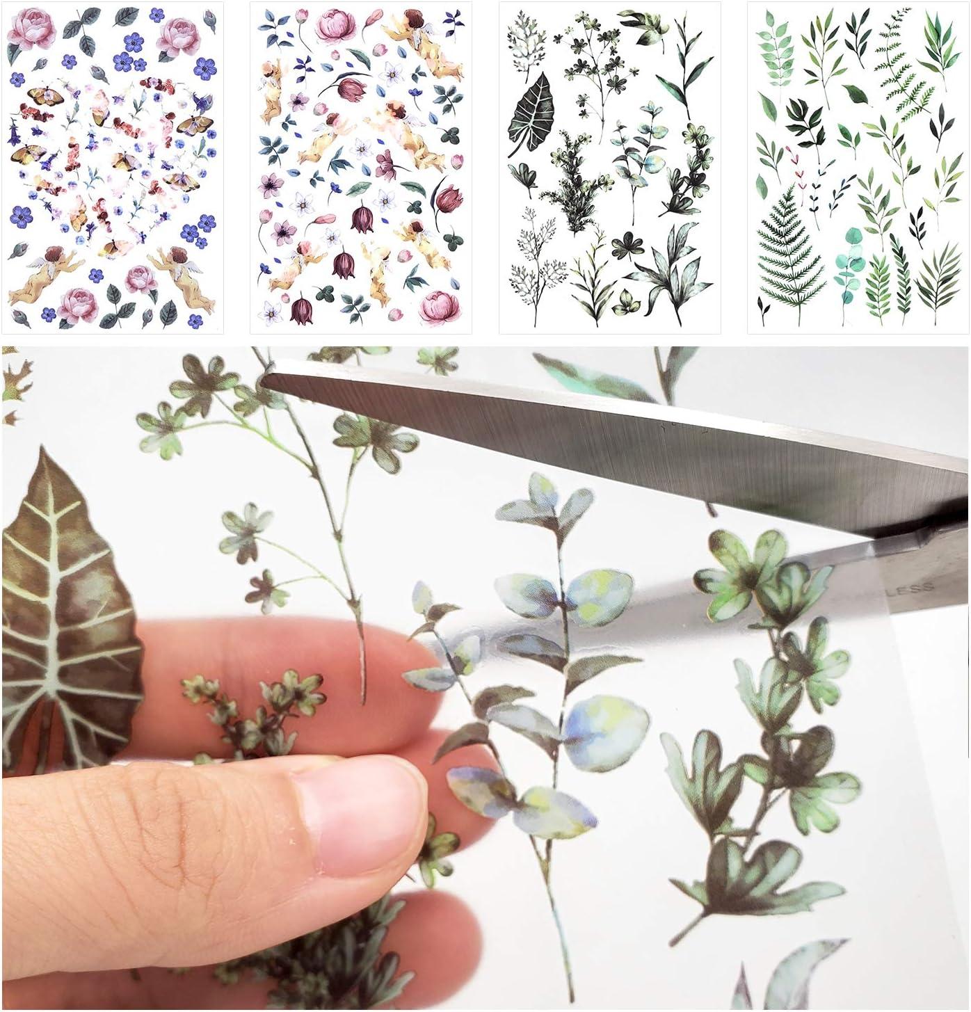 Flower Scrapbook Stickers For scrapbook/Bullet Journal/DIY