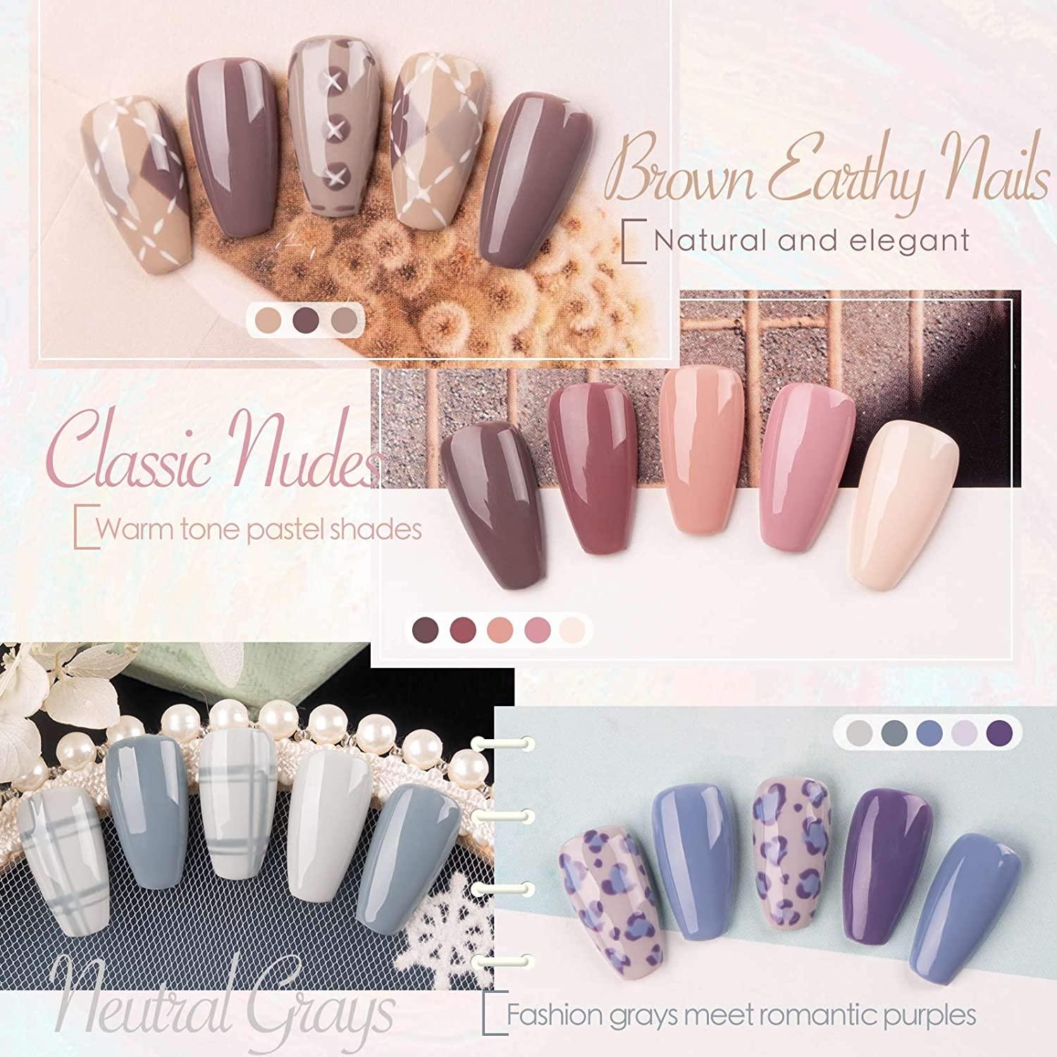 Get Trendy Nails with our 2-Piece Matte Nail Polish Set - Order Now!
