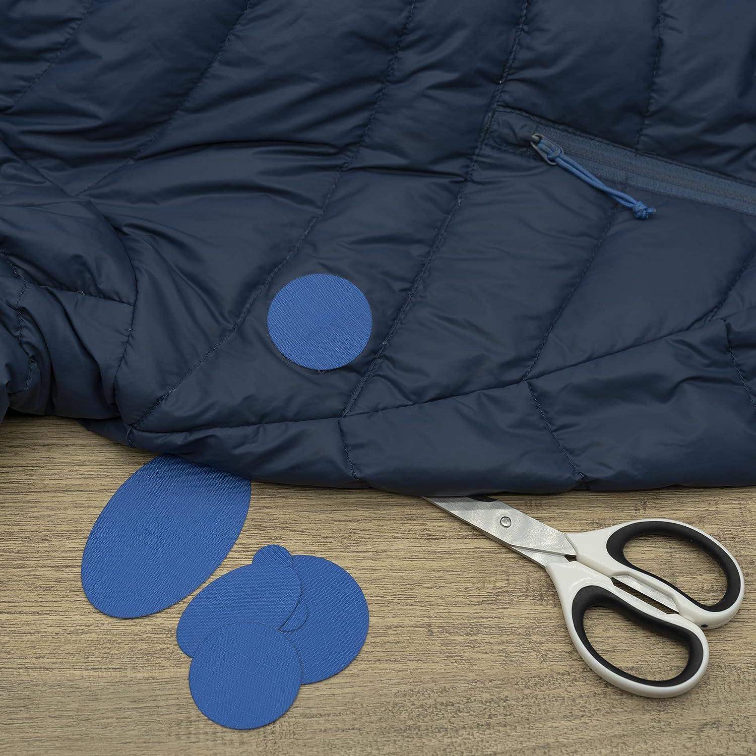 aZengear Down Jacket Repair Patches  Self-Adhesive, Waterproof,  Tear-Resistant (11 Pieces)