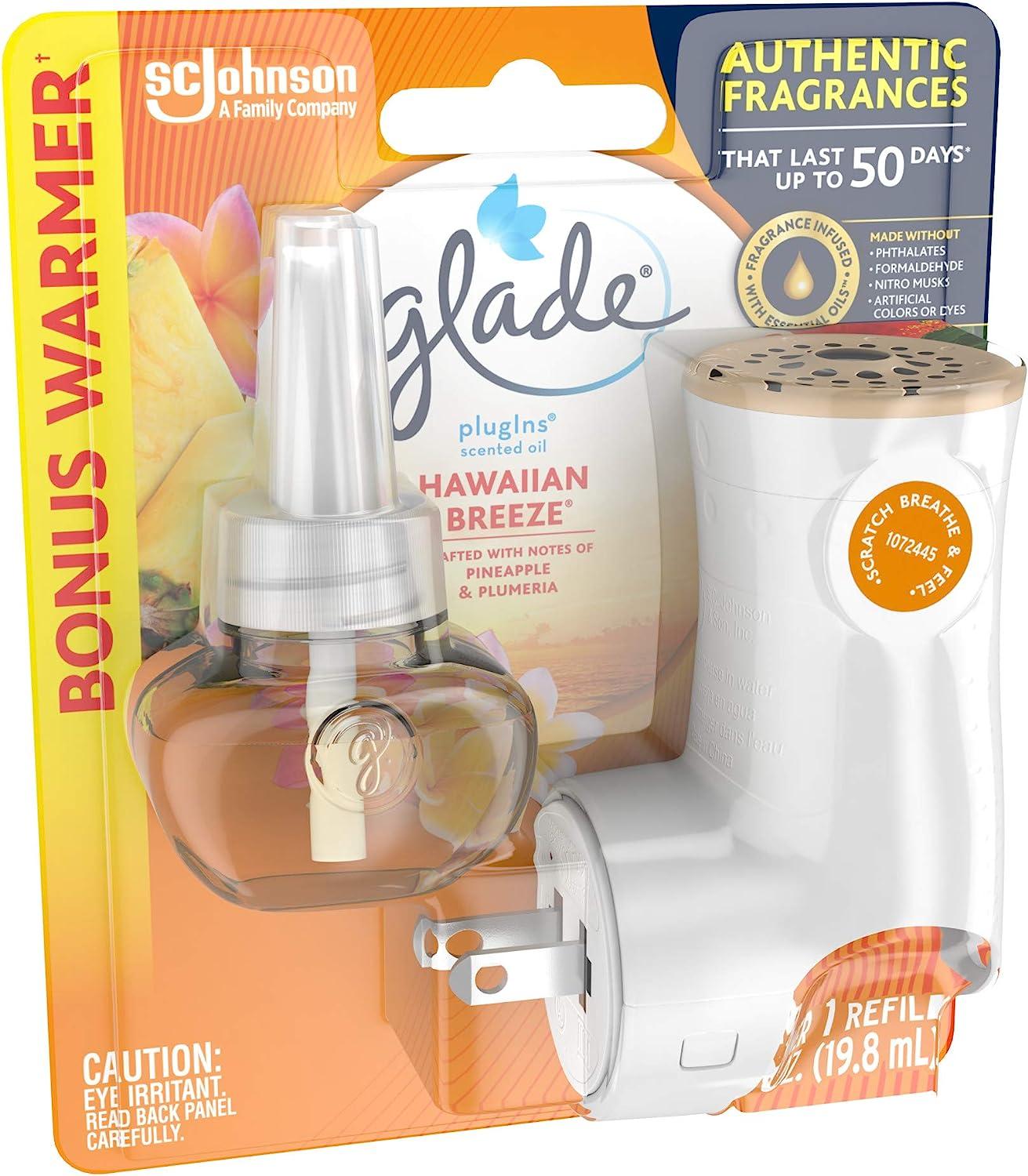 Save on Glade PlugIns Hawaiian Breeze Scented Oil Warmer Order Online  Delivery
