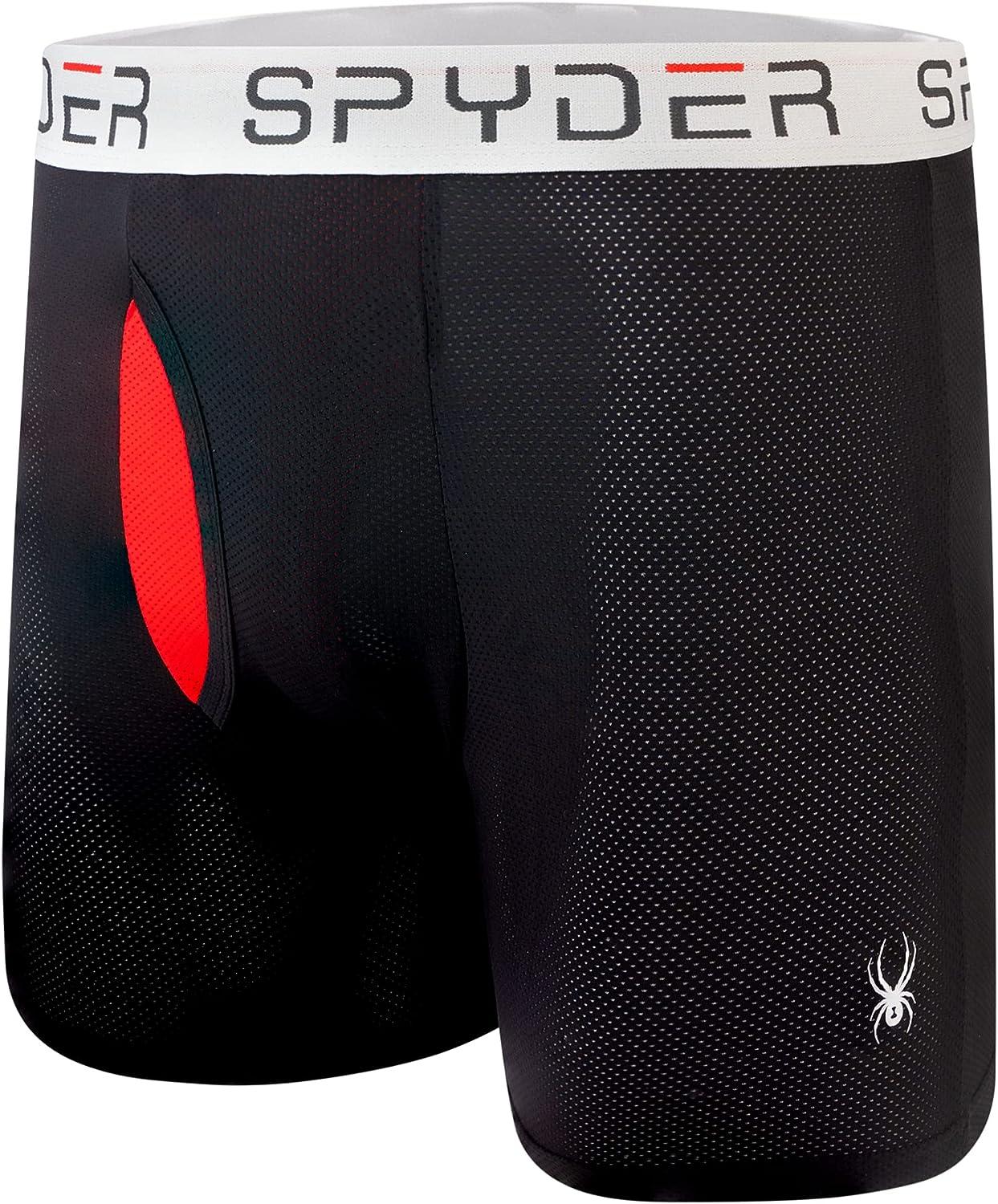 Spyder Performance Mesh Men's Boxer Briefs Sports 3-Pack --SZ&CL