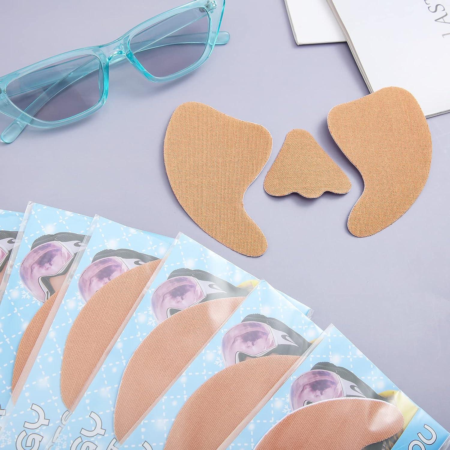 24pcs Sun Protection Nose Patch Outdoor Uv Protection Nose Cover  Skin-friendly Sun Nose Sticker