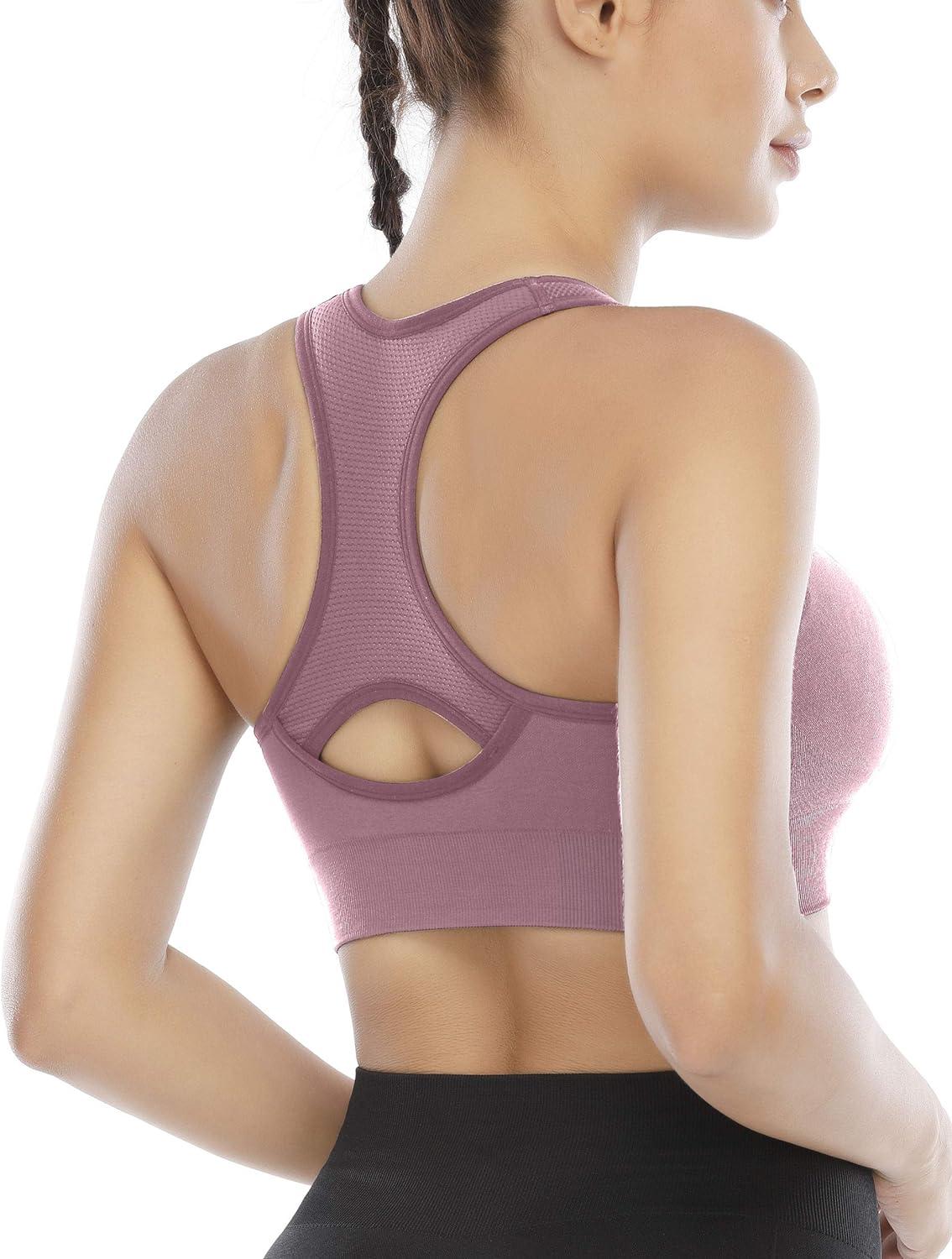 High Impact Sports Bras For Women Padded Sports
