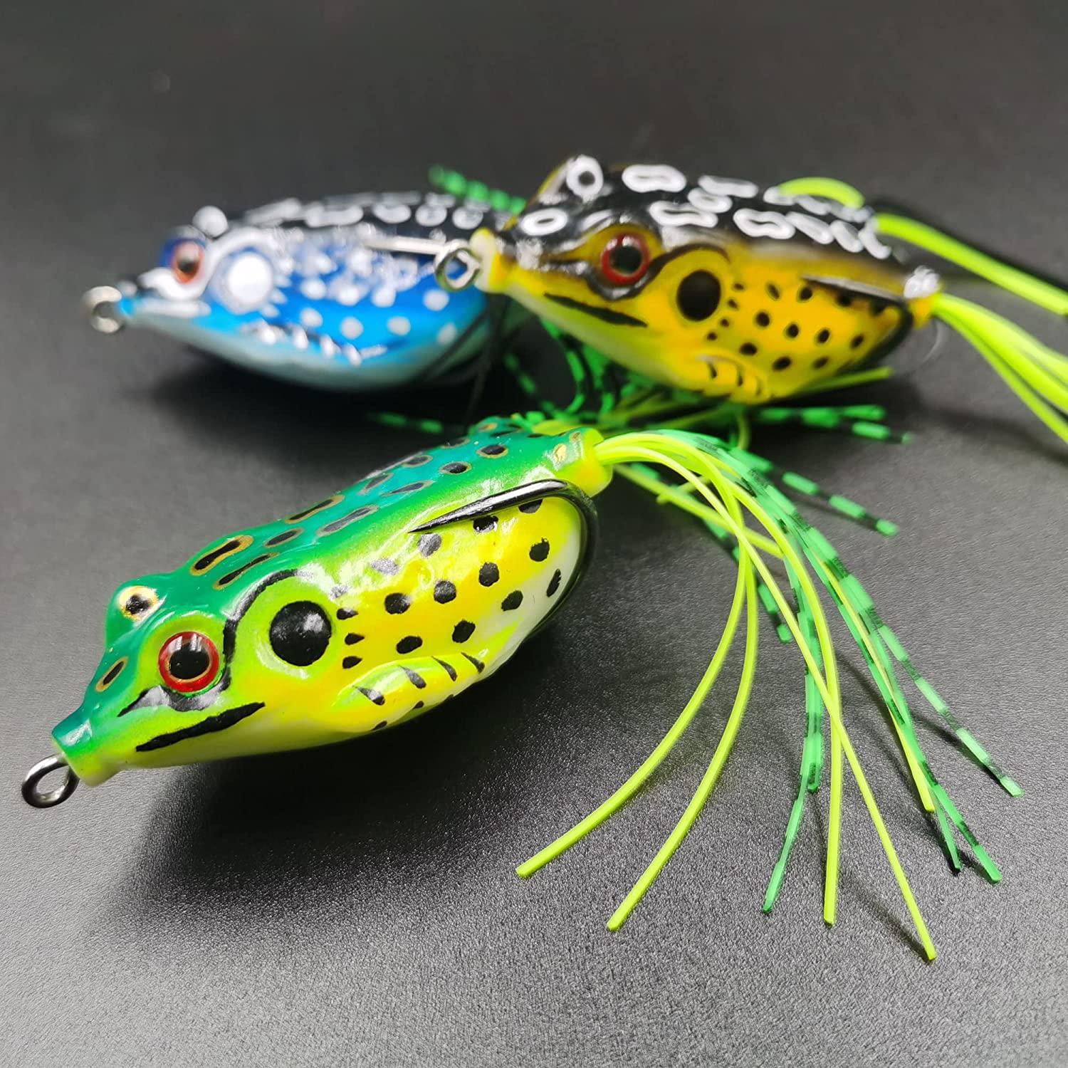 Cheap 12g 11cm Artificial Soft Frog Fishing Lures Crank bait Bass