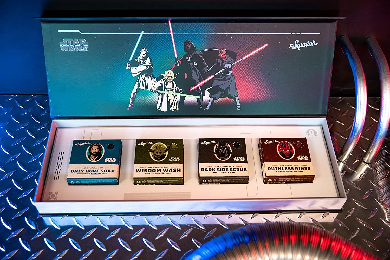 Dr. Squatch Star Wars Soap Collection I - Collector's Box of 4