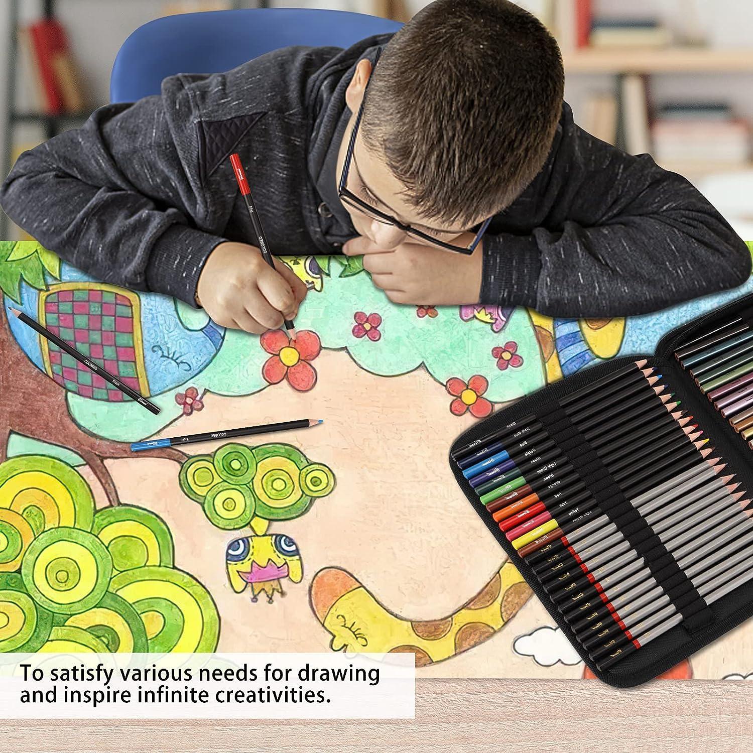 73 Art Supplies for Adults Teens Kids Beginners, Art Kit Drawing Supplies  Sketching Set, Drawing Pencils Set Zipper Gift Case: Sketch Book, Coloring