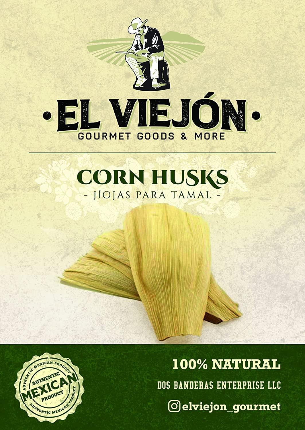 Corn Husks For Tamales 1 LB (16oz)– Natural and Premium Dried Corn Husk  Tamale Wrappers – Hojas Para Tamal. By Amazing Chiles and Spices. - Yahoo  Shopping