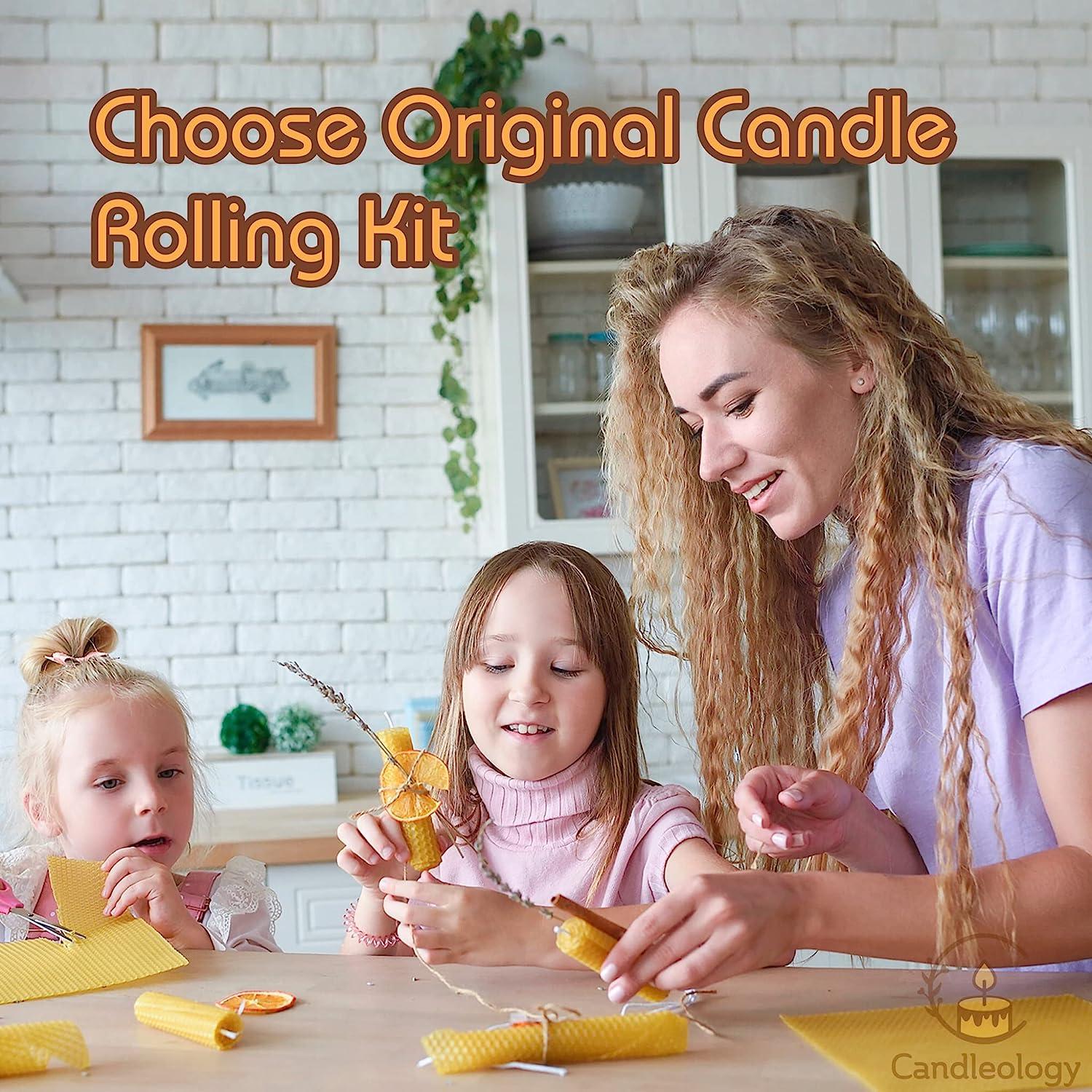 Beeswax Sheet Candle Making For Kids