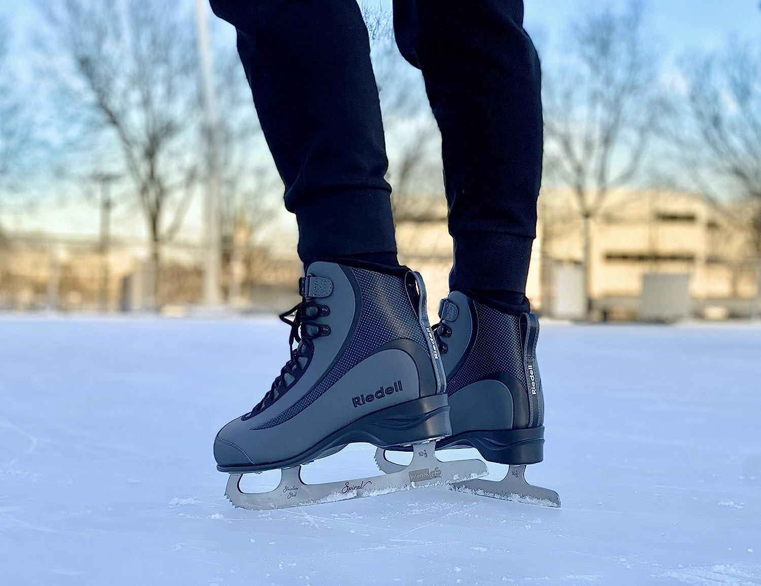 Riedell Skates - Soar Adult Ice Skates- Recreational Soft Beginner