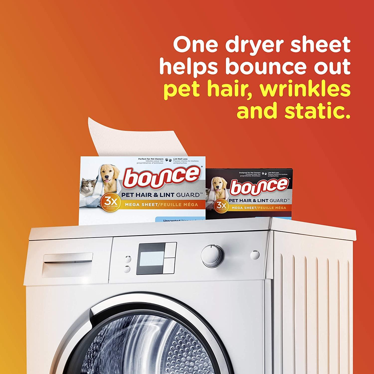 bounce hypoallergenic dryer sheets