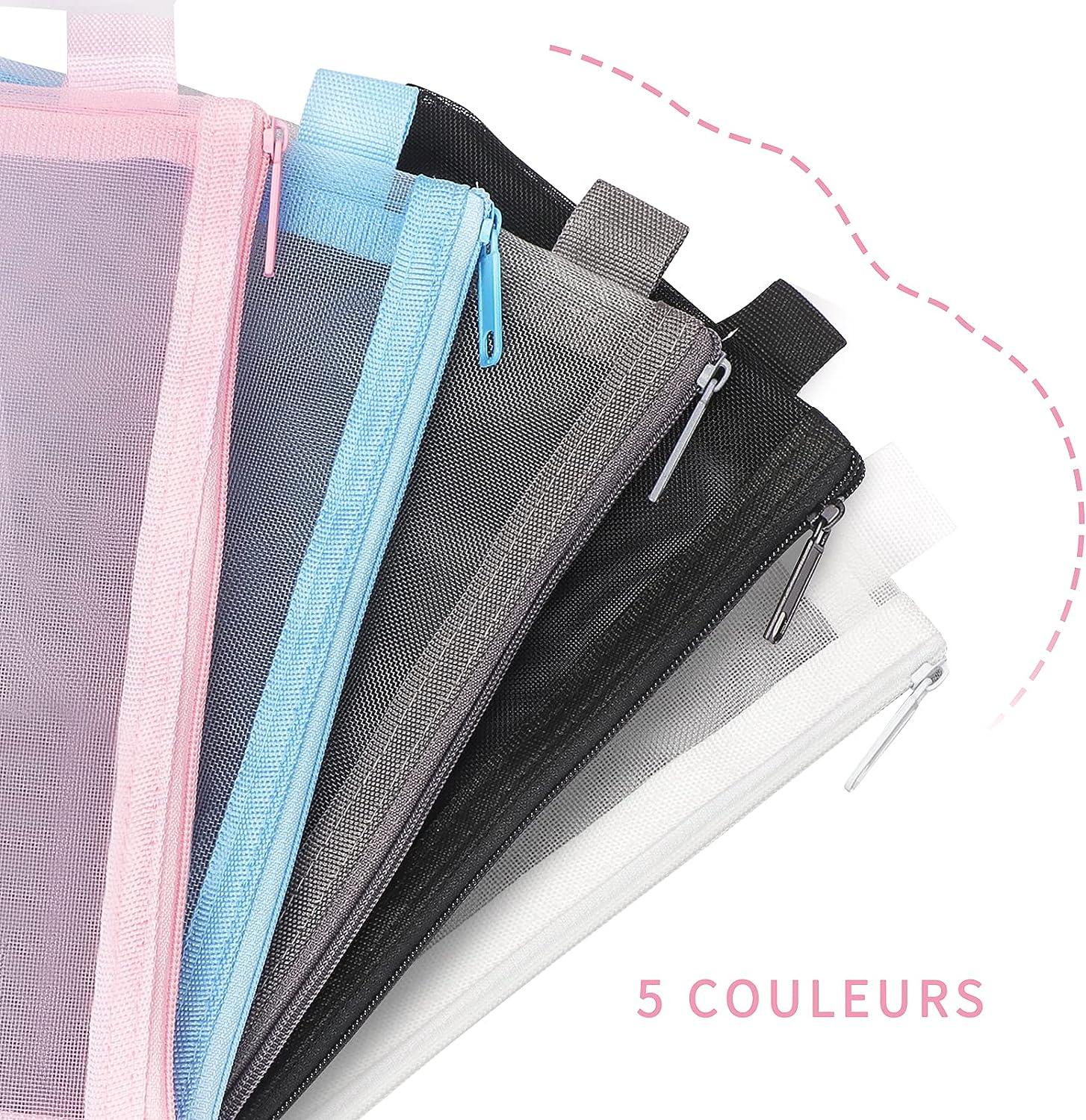  Classycoo Pencil Case 4 PCS Clear Pencil Bag PVC