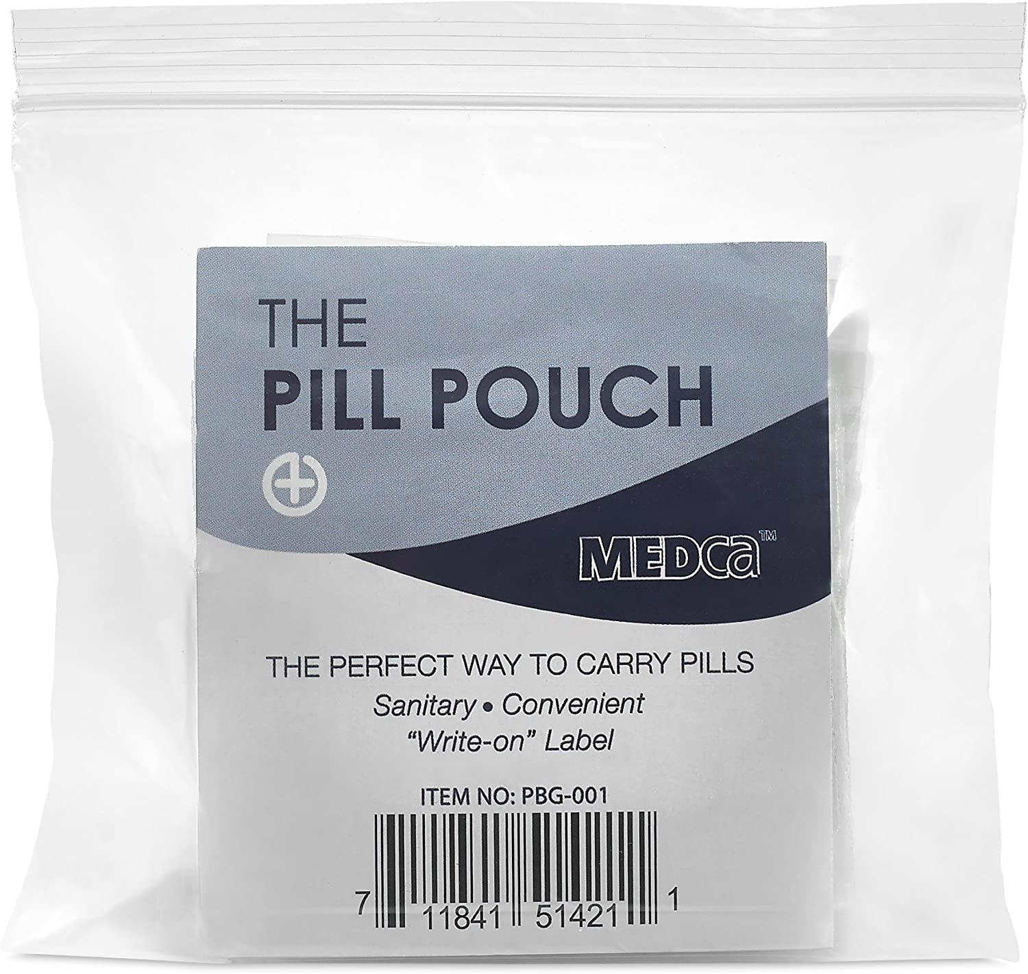 Pill Pouch Bags - (Pack of 100) 3 x 2.75 Pill Baggies and