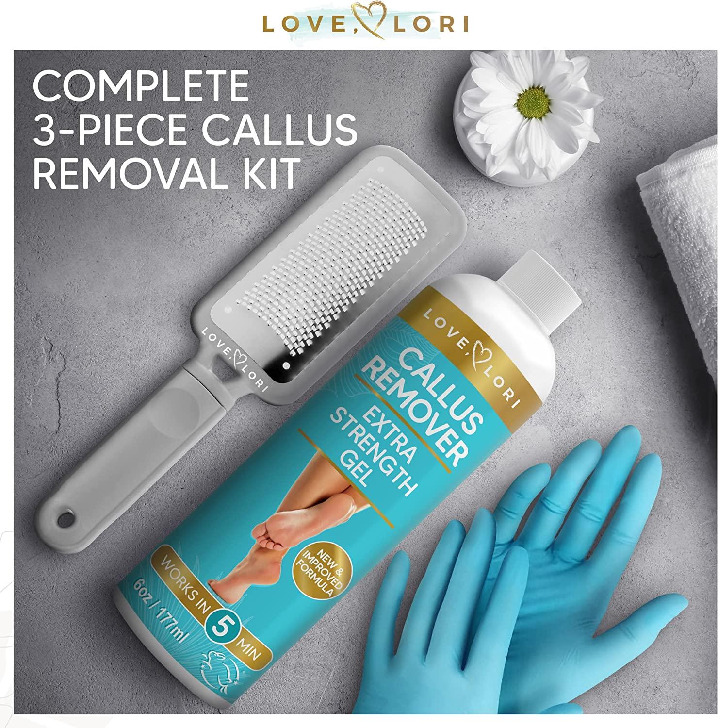 Love Lori Callus Remover for Feet - Foot Spa Kit with Extra