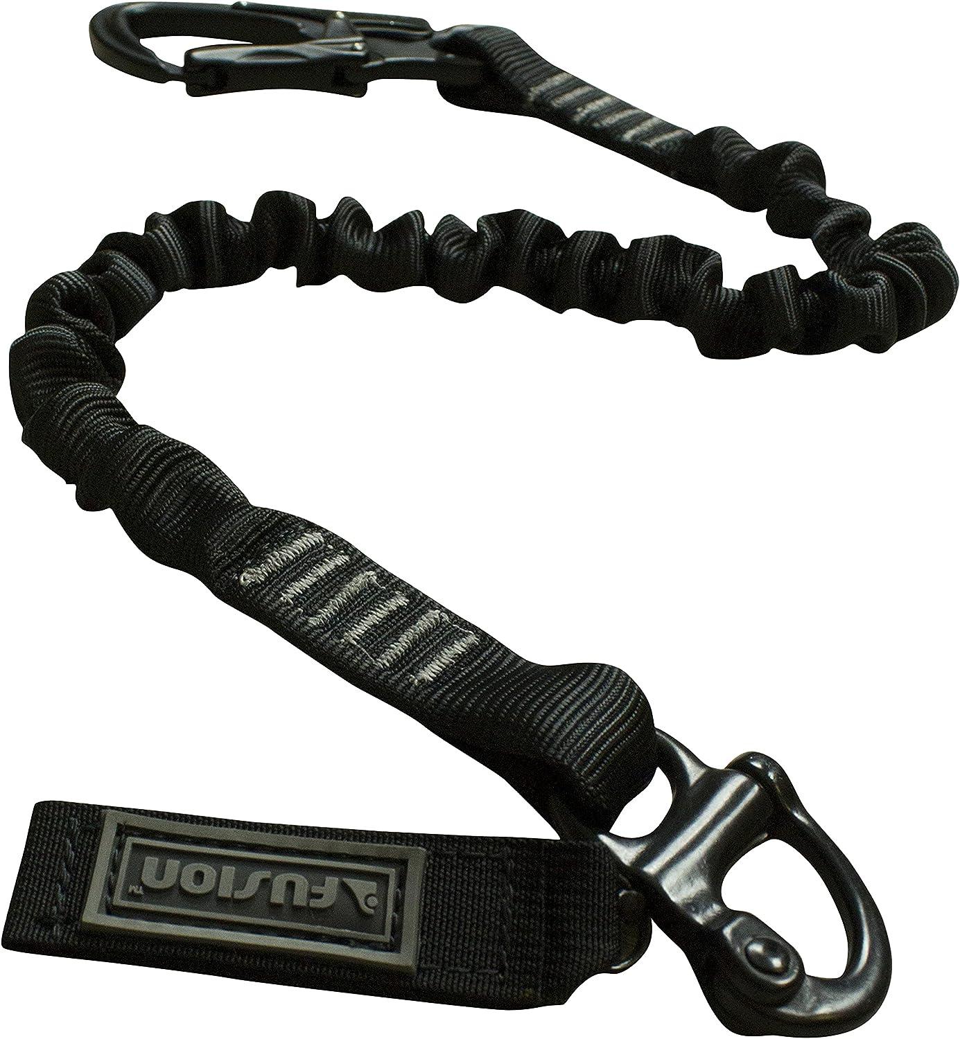 Fusion Tactical Elastic Sling Retention Helo Lanyard with Snap