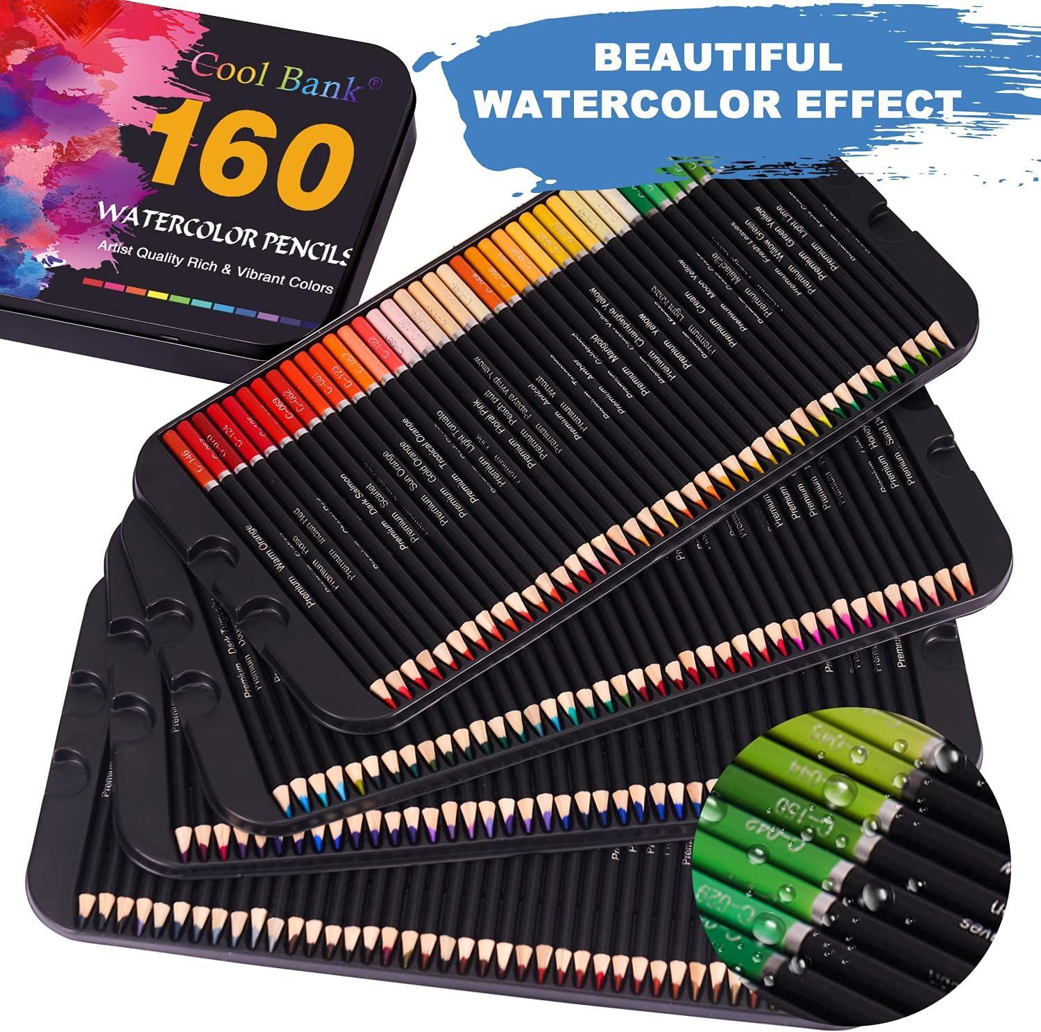 Cool Bank 145 Piece Deluxe Art Creativity Set with 2 x 50 Page