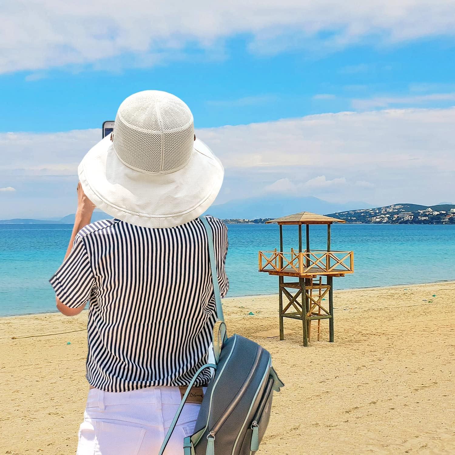 Big-brimmed Hat Men's Summer Sun Caps Outdoor Travel Leisure