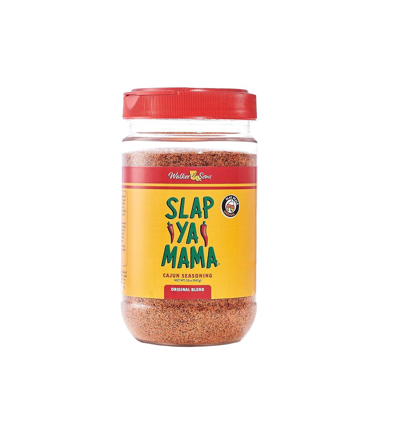  Slap Ya Mama Cajun Seasoning from Louisiana, Original Blend,  No MSG and Kosher, 8 Ounce (Pack of 2) : Grocery & Gourmet Food
