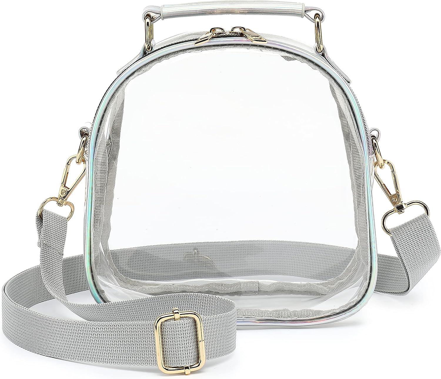 Amazon.com: Emprier Women Clear Purses Stadium Approved Cute Clear  Crossbody Bag with Adjustable Strap for Concert Sports Work : Sports &  Outdoors