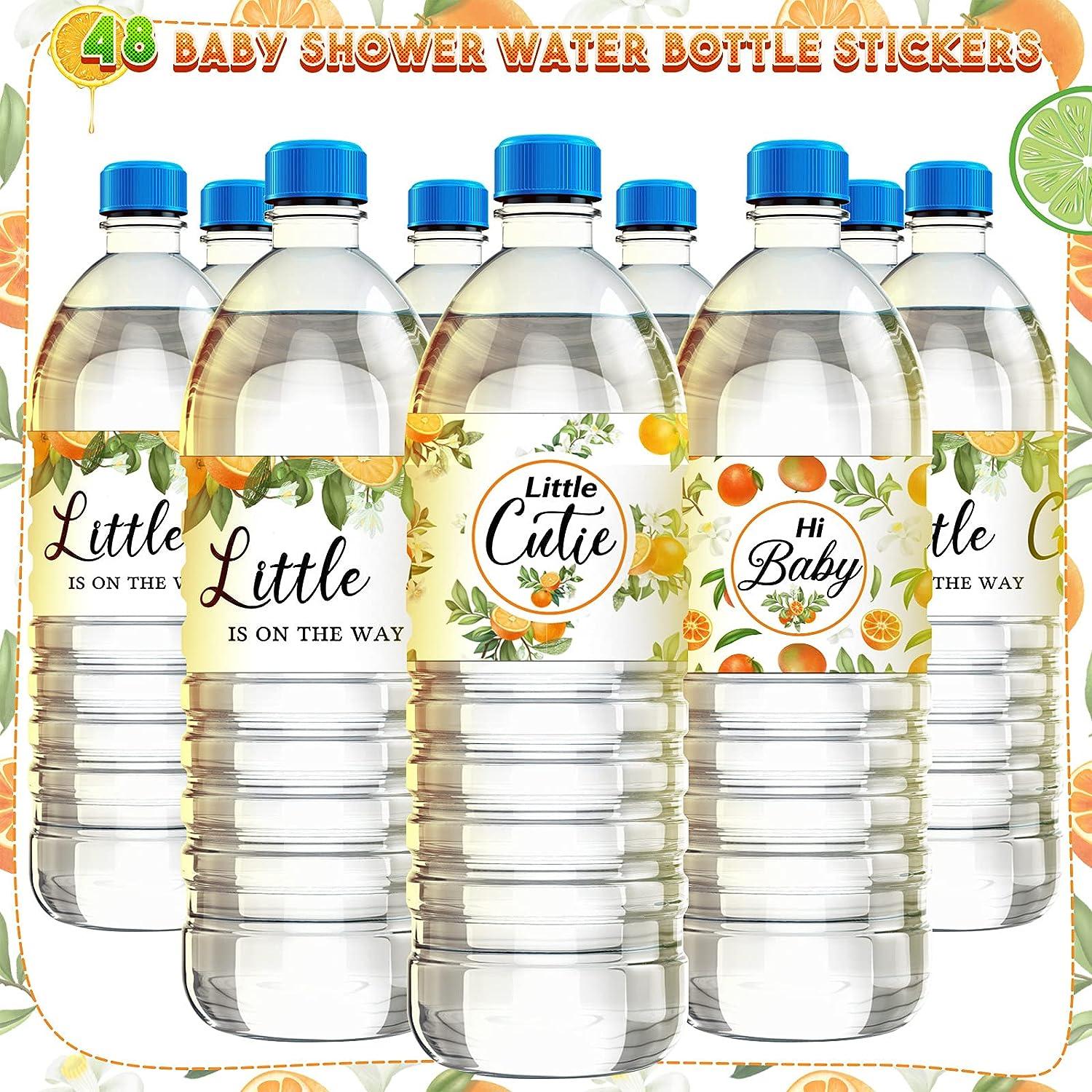Sweet Baby Girl: Pink - Baby Shower Water Bottle Labels - 24 Stickers –  Distinctivs