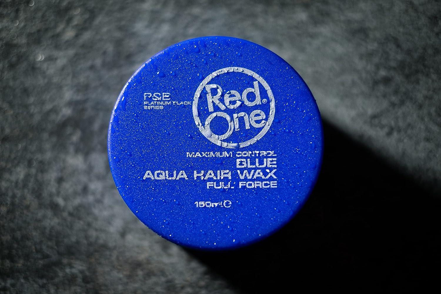 Red One Black Aqua Hair Gel Wax 150ml